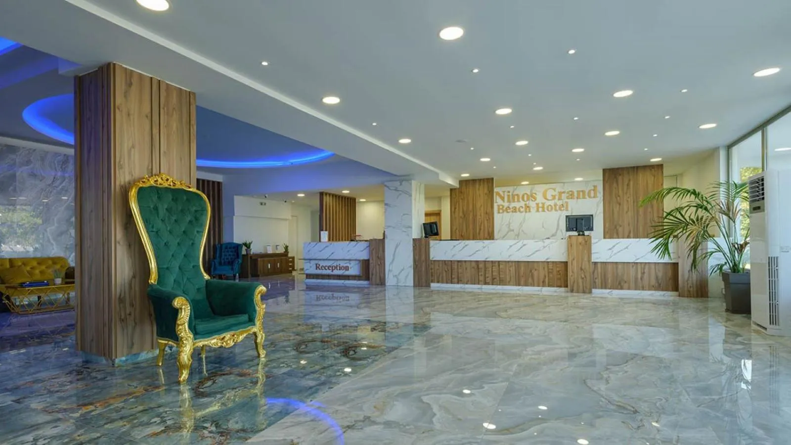 Lobby or reception in Ninos Grand Beach Resort