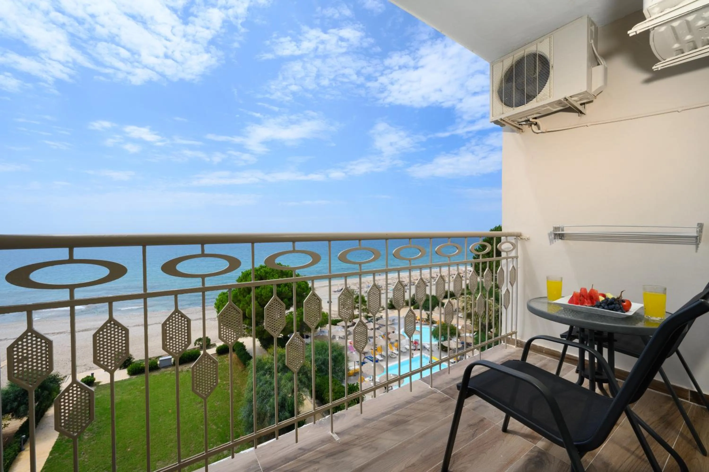Balcony/Terrace in Ninos Grand Beach Resort