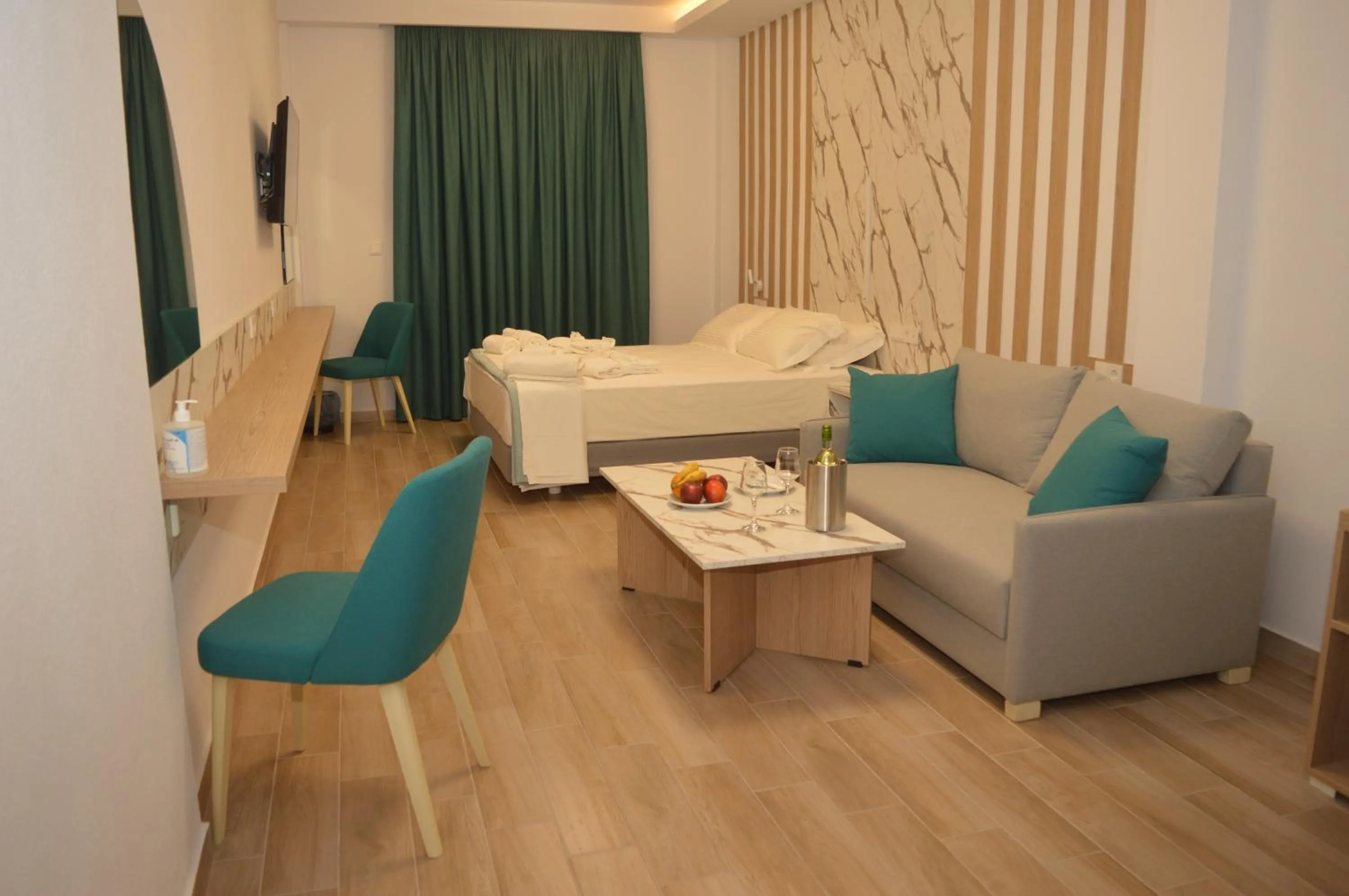 Bedroom in Electra Suites