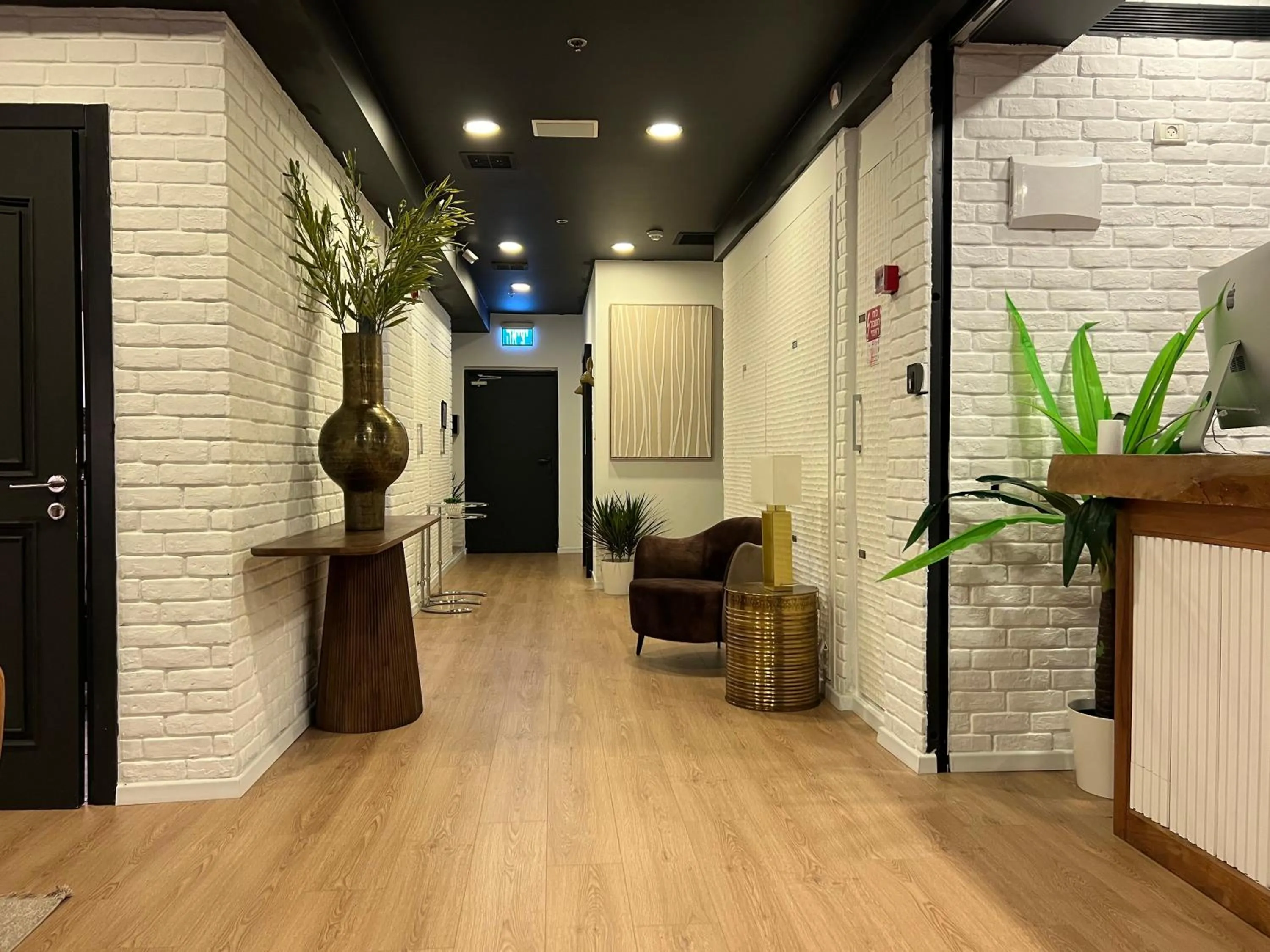 Lobby or reception in Beer Garden Hotel