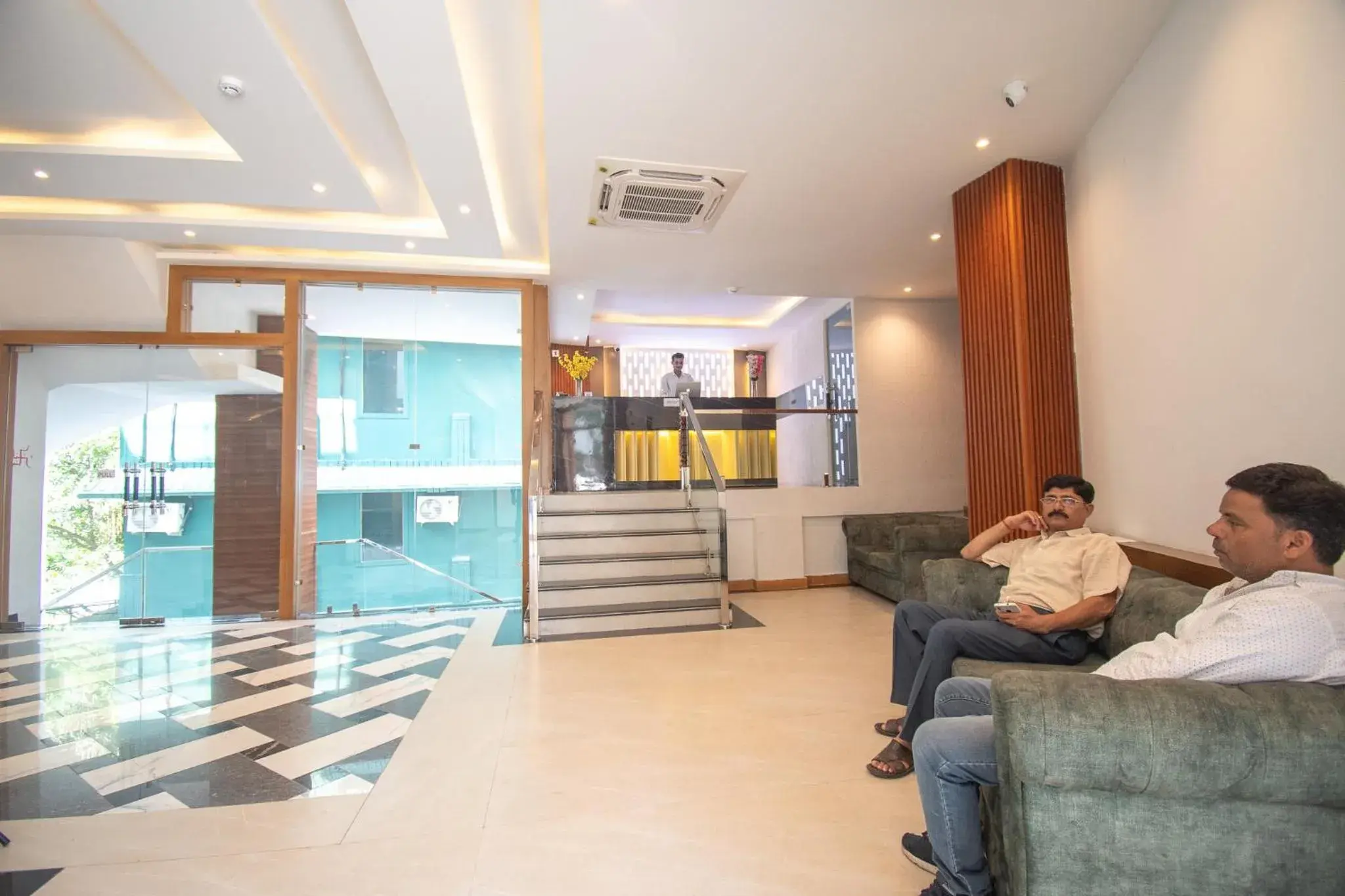 Lobby or reception in Hotel JP Hills Rishikesh Lobby or reception in Hotel JP Hills Rishikesh