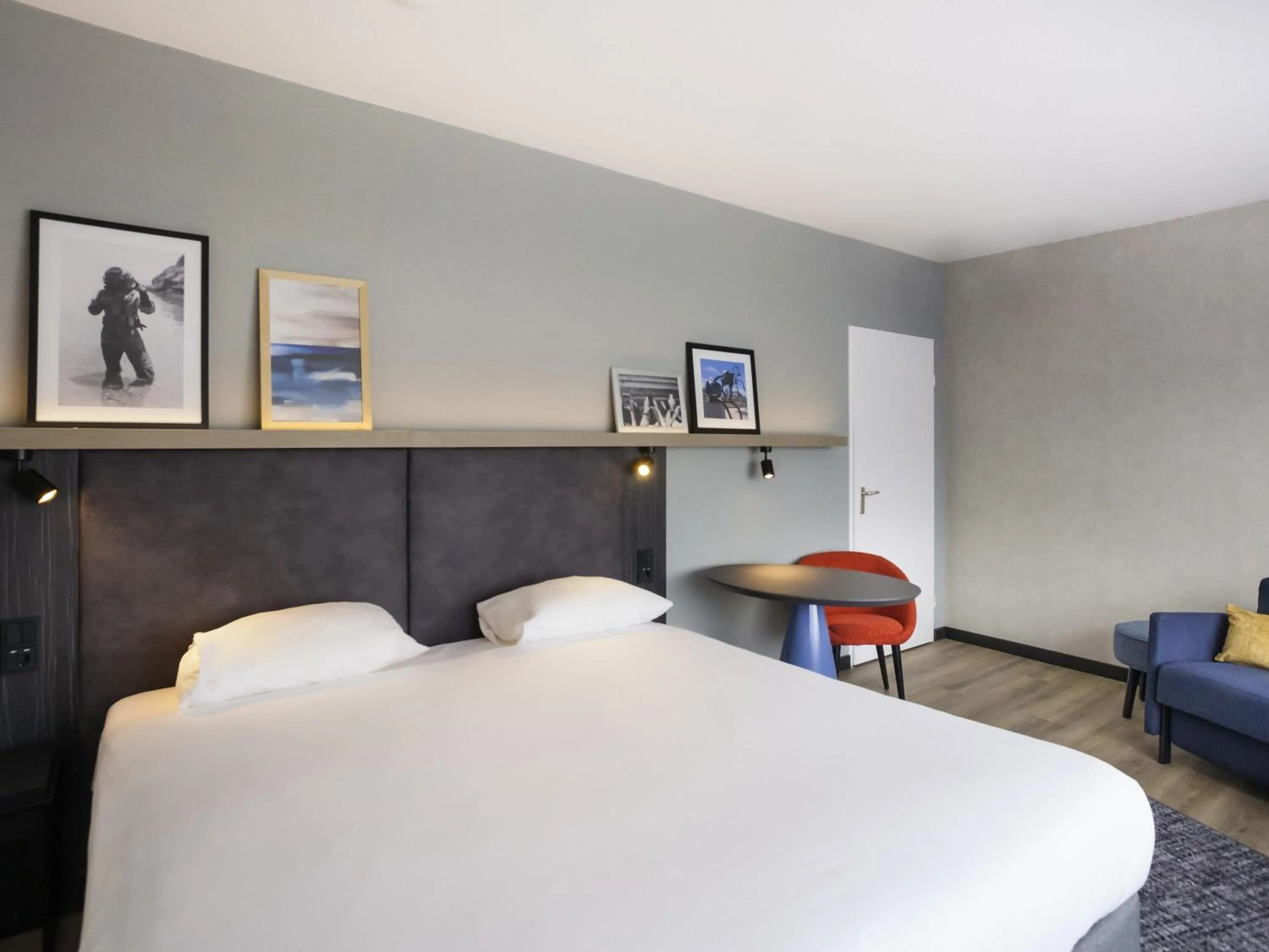 Bedroom, Bed in ibis Styles Den Haag Scheveningen