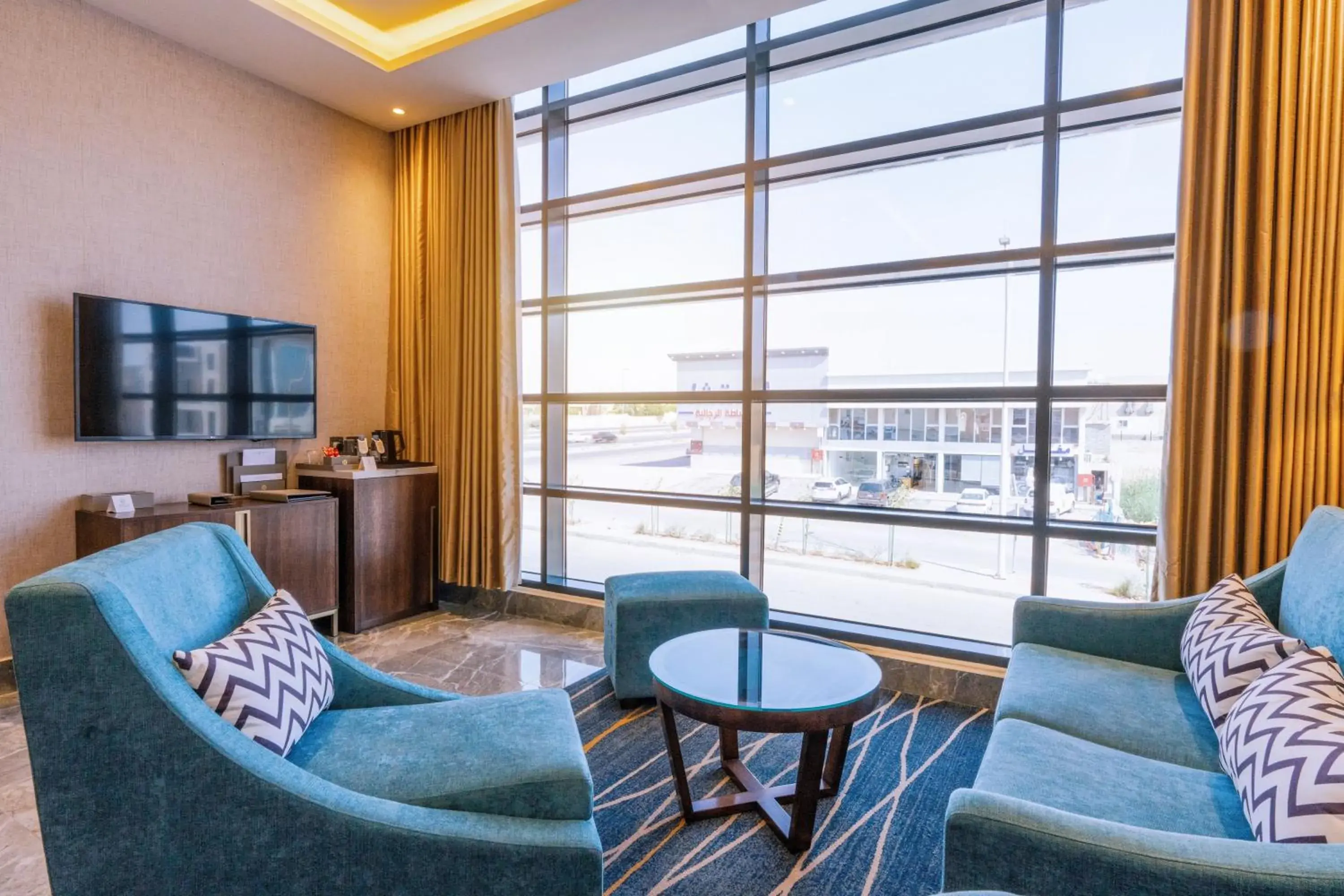 Quiet street view in IRIS Inn Narjis Riyadh Quiet street view in IRIS Inn Narjis Riyadh