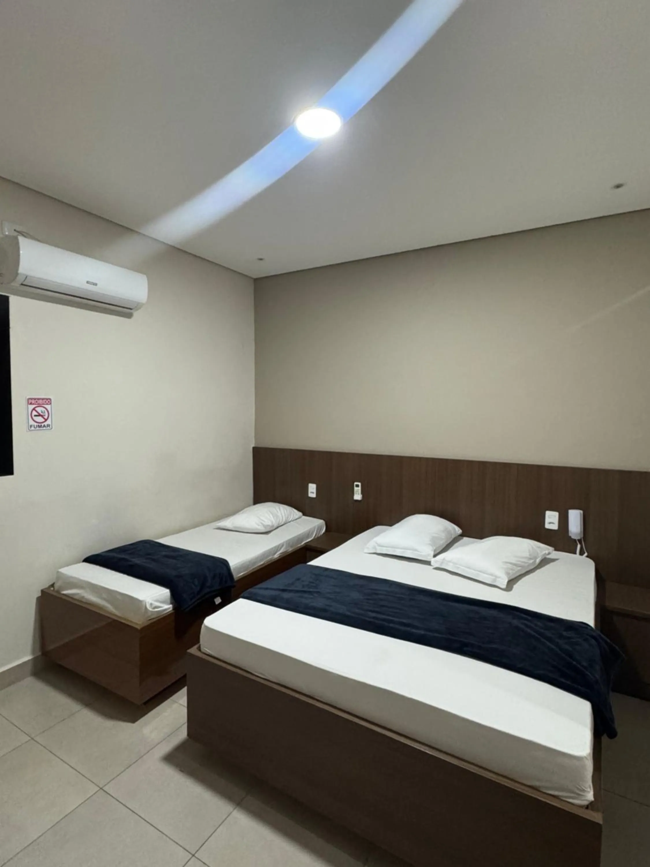 Bed in Hotel Max Tatuapé