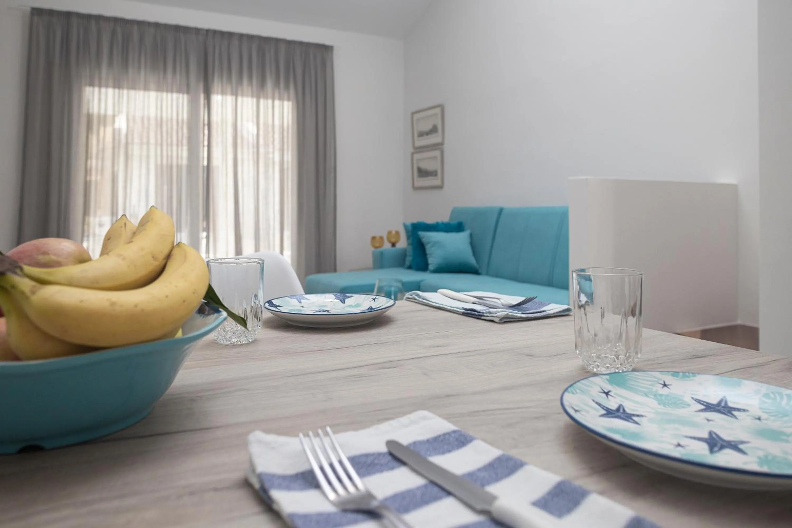 Living room in Lovely Studio by the Beach