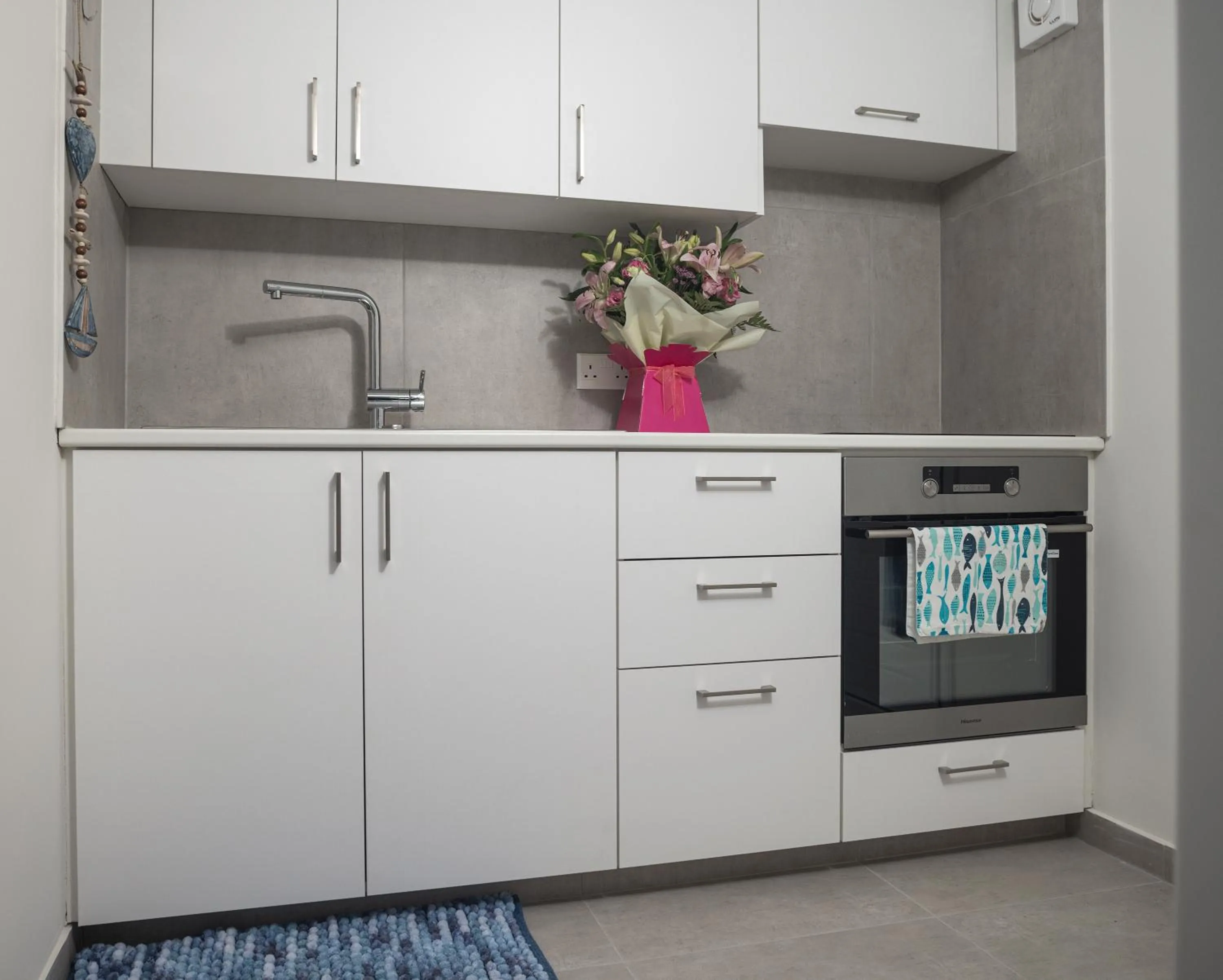 Kitchen or kitchenette in Lovely Studio by the Beach