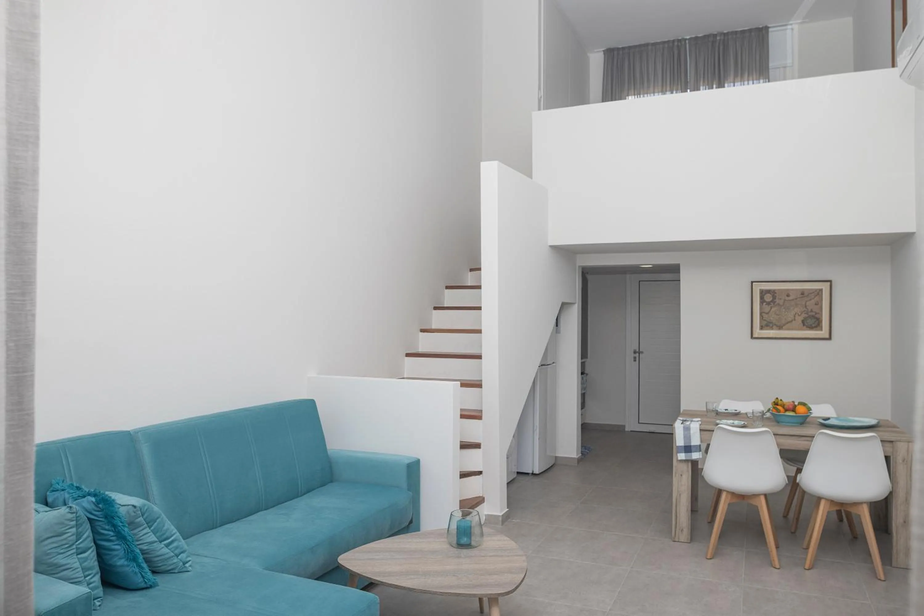 Living room in Lovely Studio by the Beach