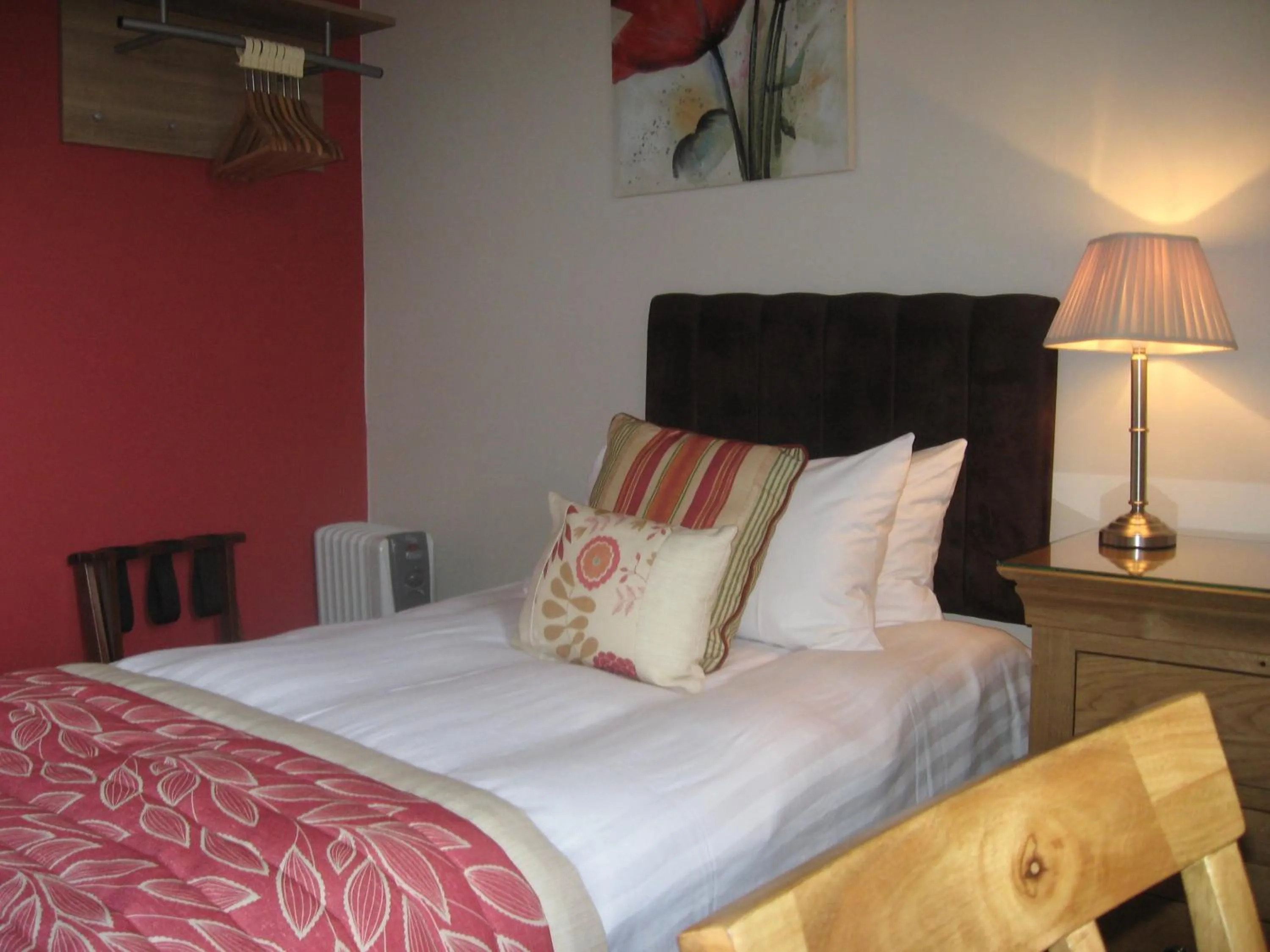 Decorative detail, Bed in Shaftesbury Hotel Dundee