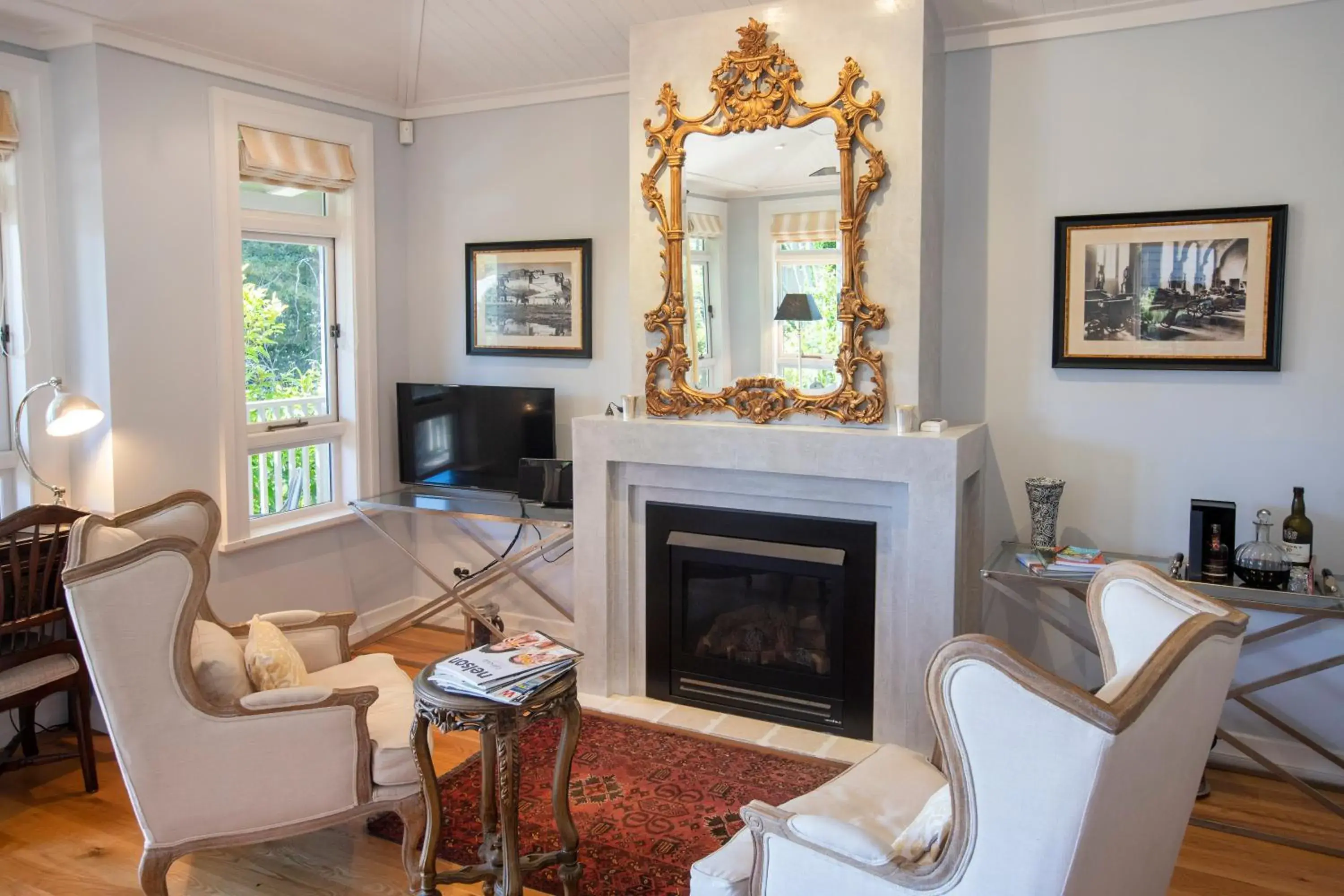 Living room in Pihopa Retreat Living room in Pihopa Retreat