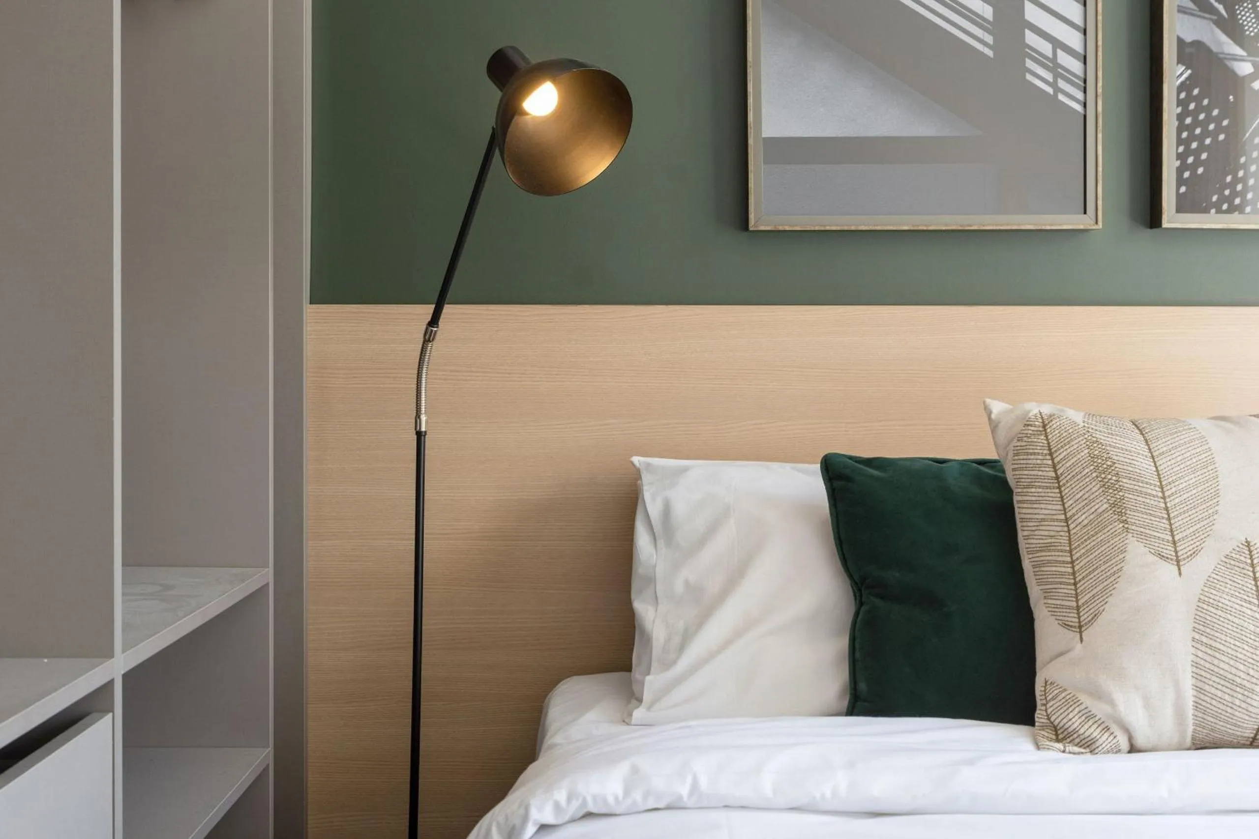 Bed in Homelike by Viva - Apartamentos completos em Pinheiros a uma quadra da Faria Lima