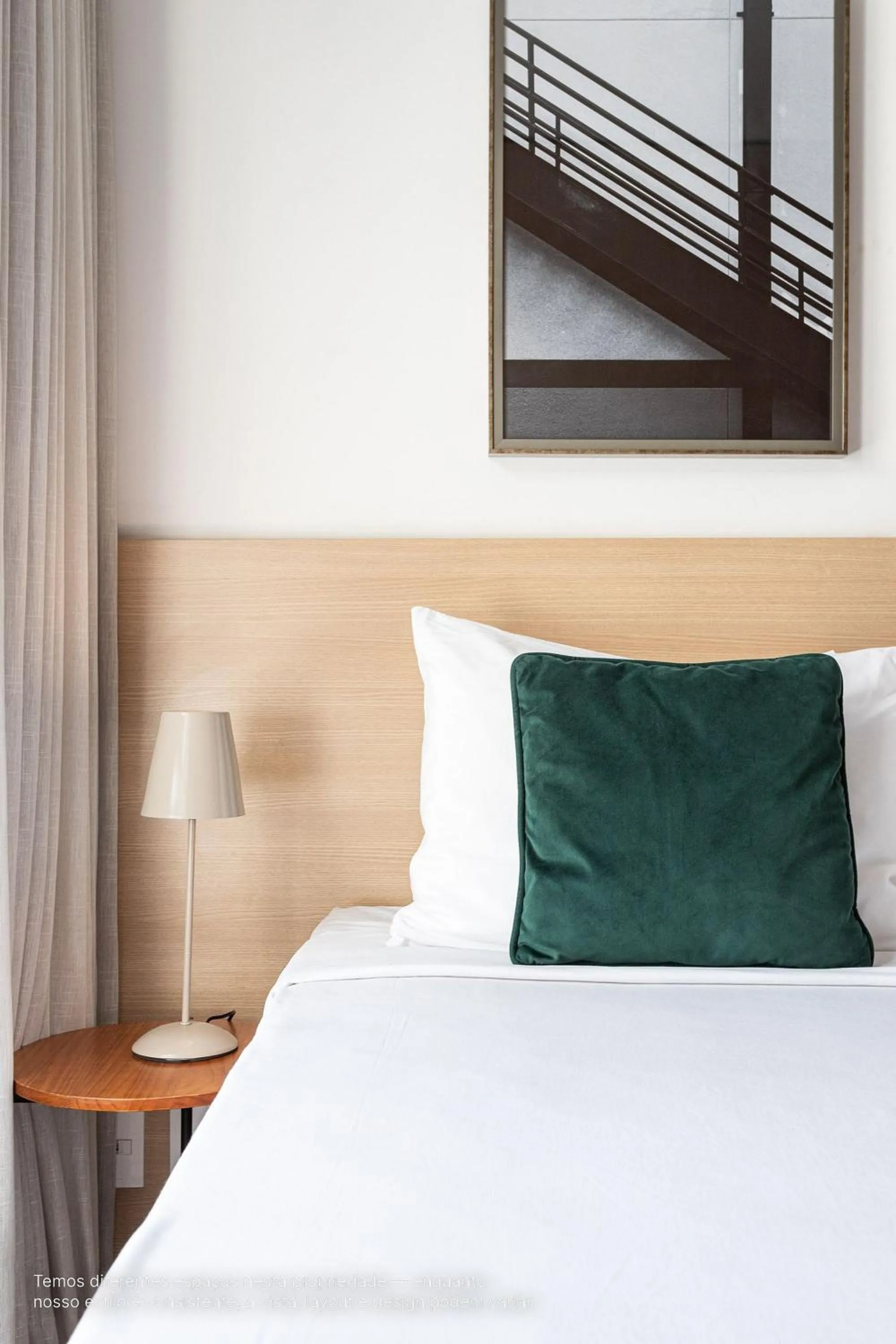 Bed in Homelike by Viva - Apartamentos completos em Pinheiros a uma quadra da Faria Lima