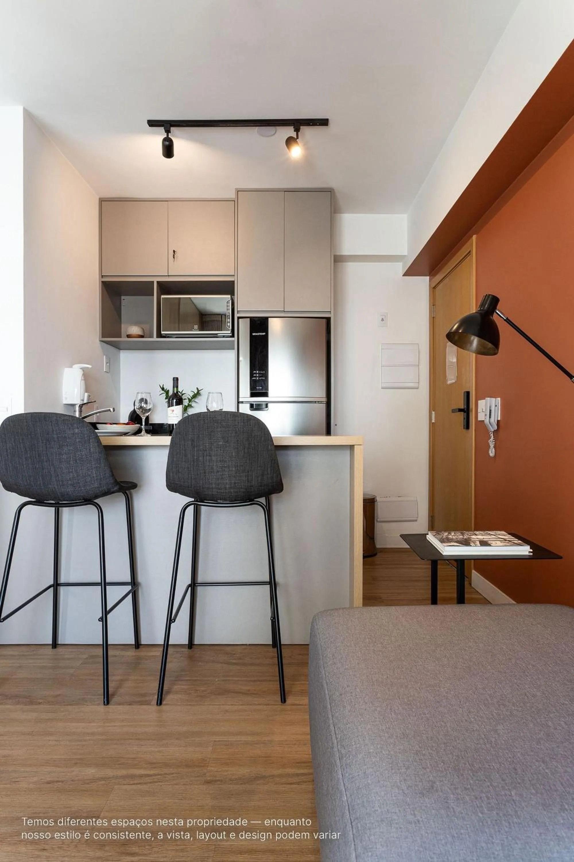 Kitchen or kitchenette in Homelike by Viva - Apartamentos completos em Pinheiros a uma quadra da Faria Lima