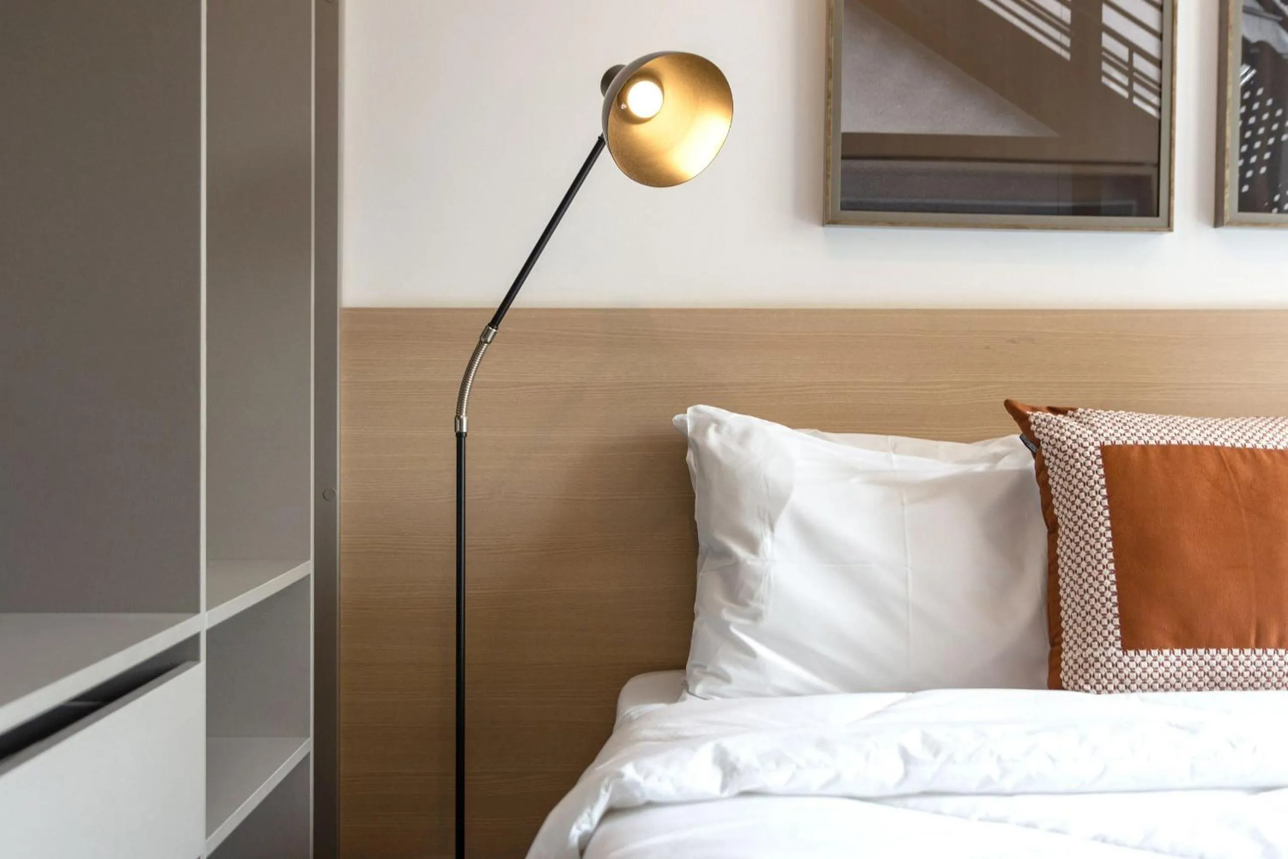 Bed in Homelike by Viva - Apartamentos completos em Pinheiros a uma quadra da Faria Lima