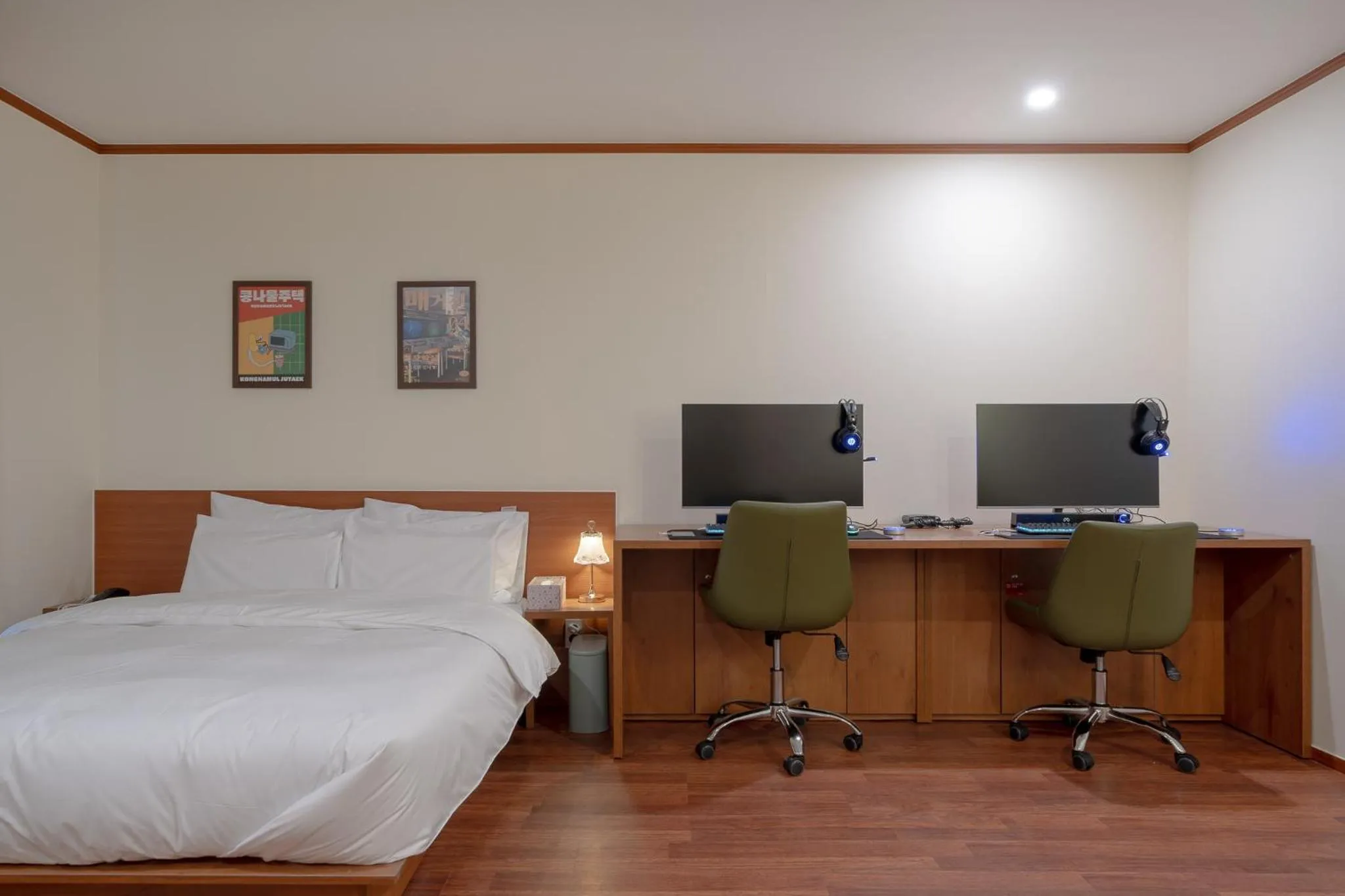 Decorative detail, Bed in Anook Hotel Jeonju