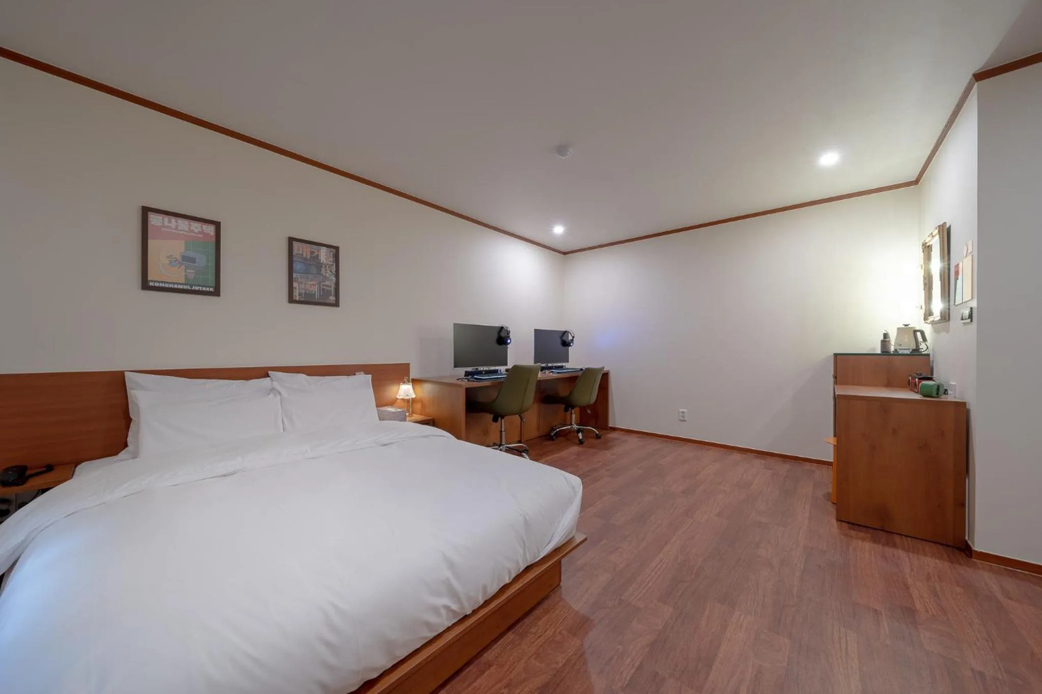 Decorative detail, Bed in Anook Hotel Jeonju