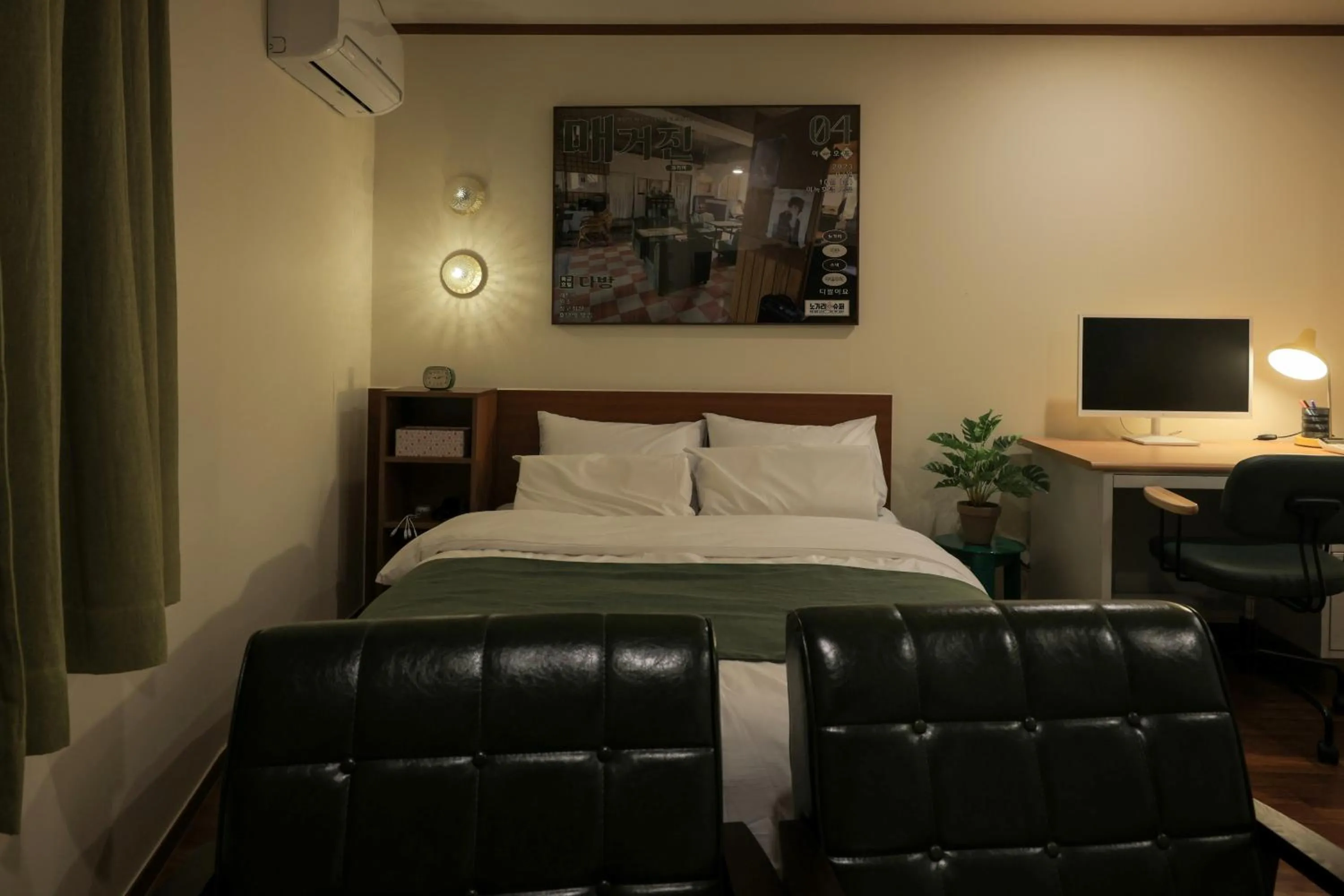 Bed in Anook Hotel Jeonju
