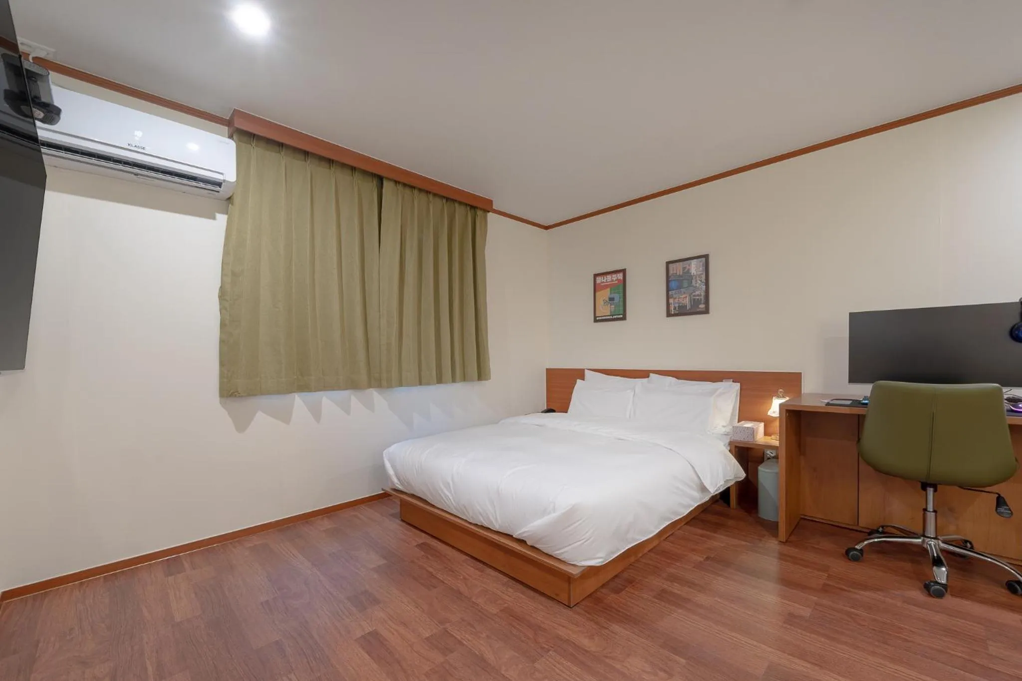 Decorative detail, Bed in Anook Hotel Jeonju