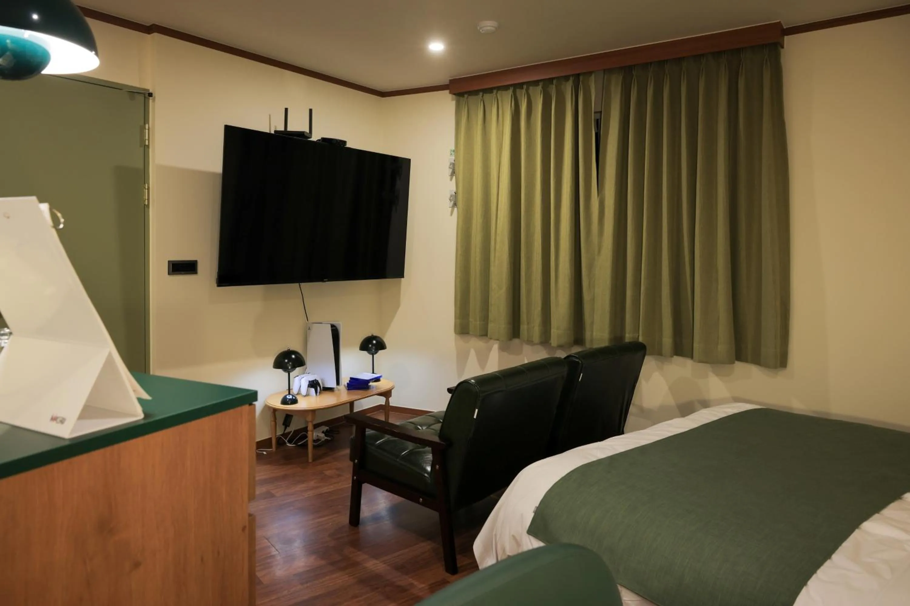 TV and multimedia, Bed in Anook Hotel Jeonju