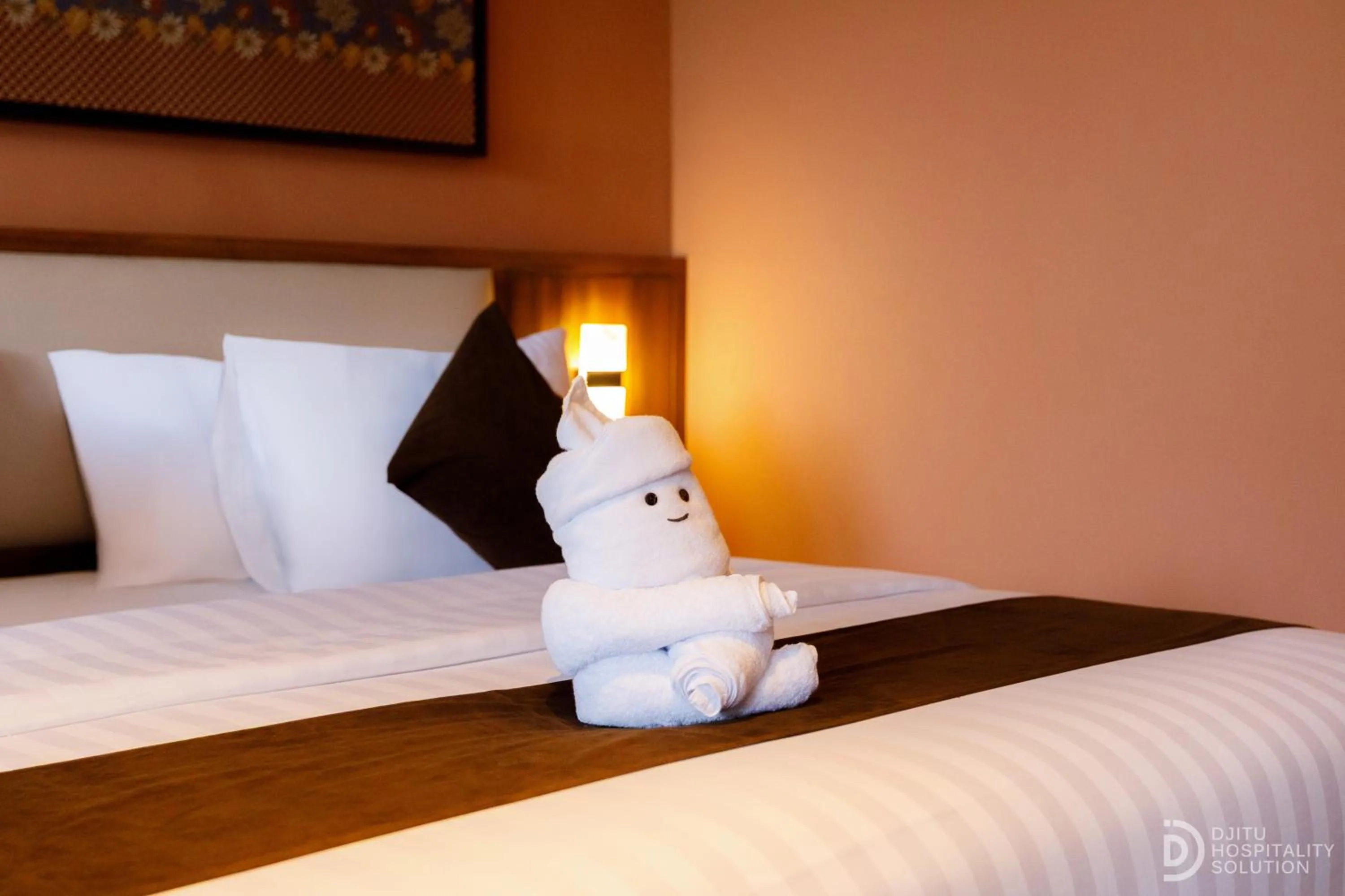 Bed in ME Villa Pererenan