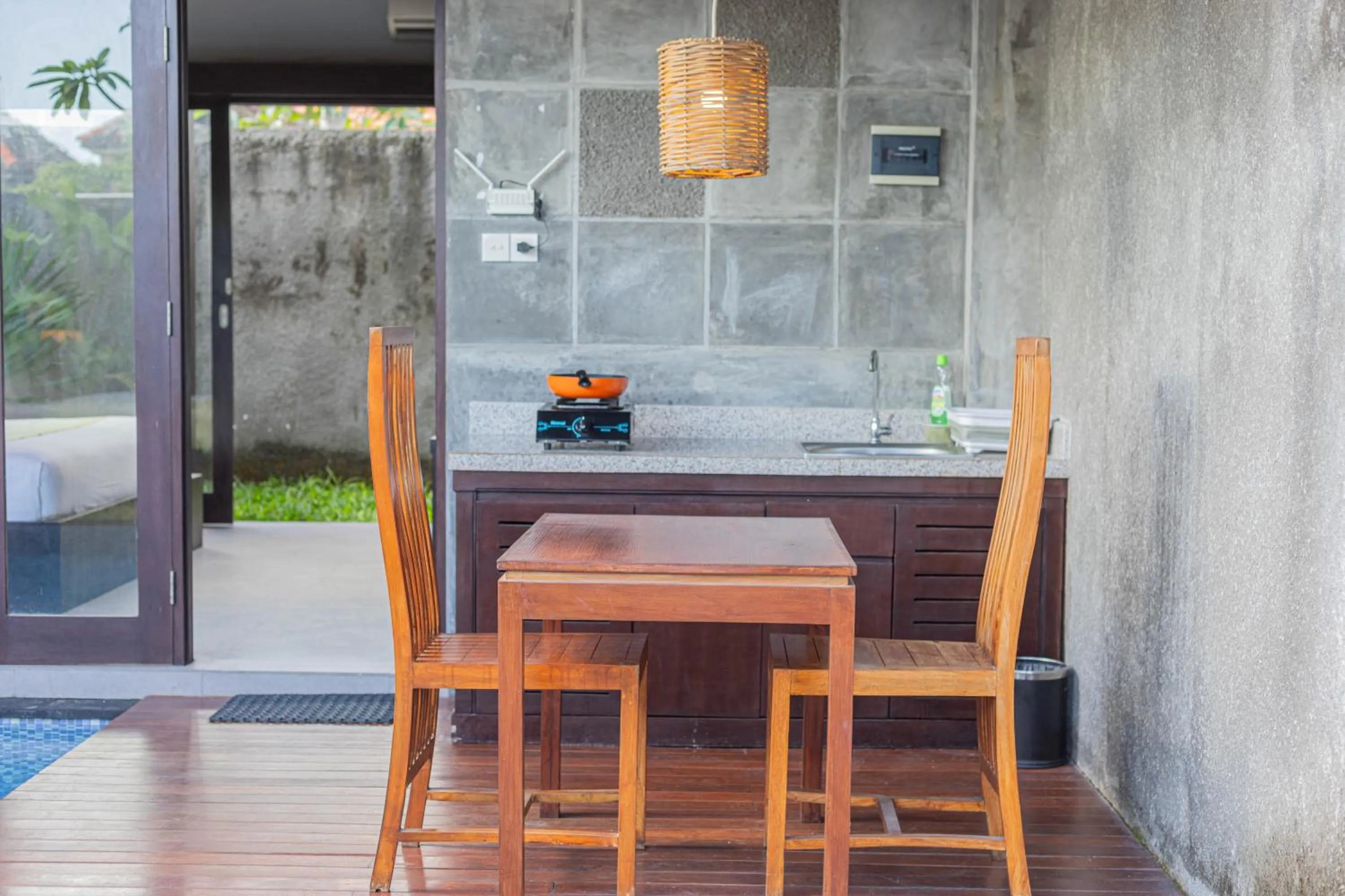 Balcony/Terrace in ME Villa Pererenan