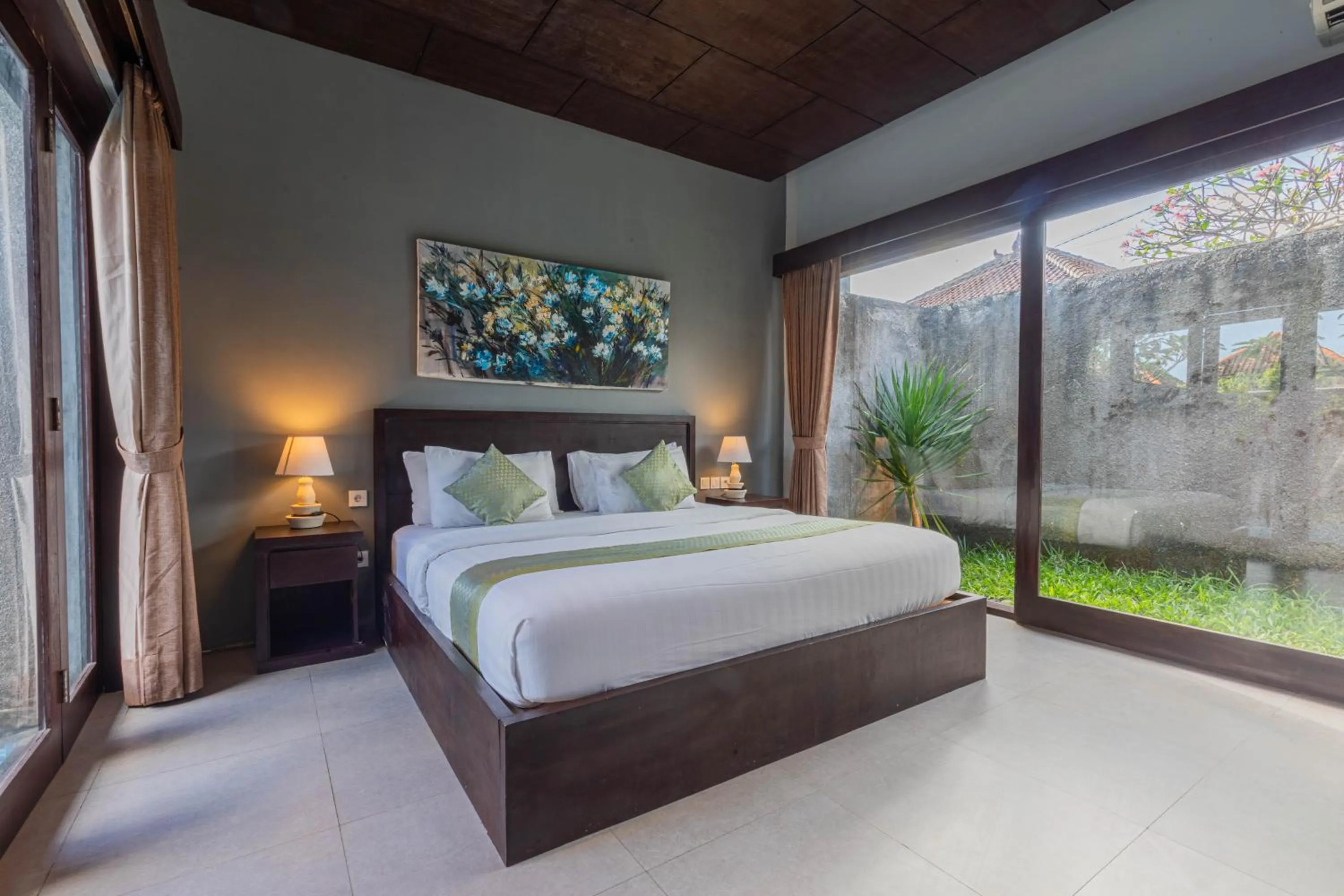 Bed in ME Villa Pererenan