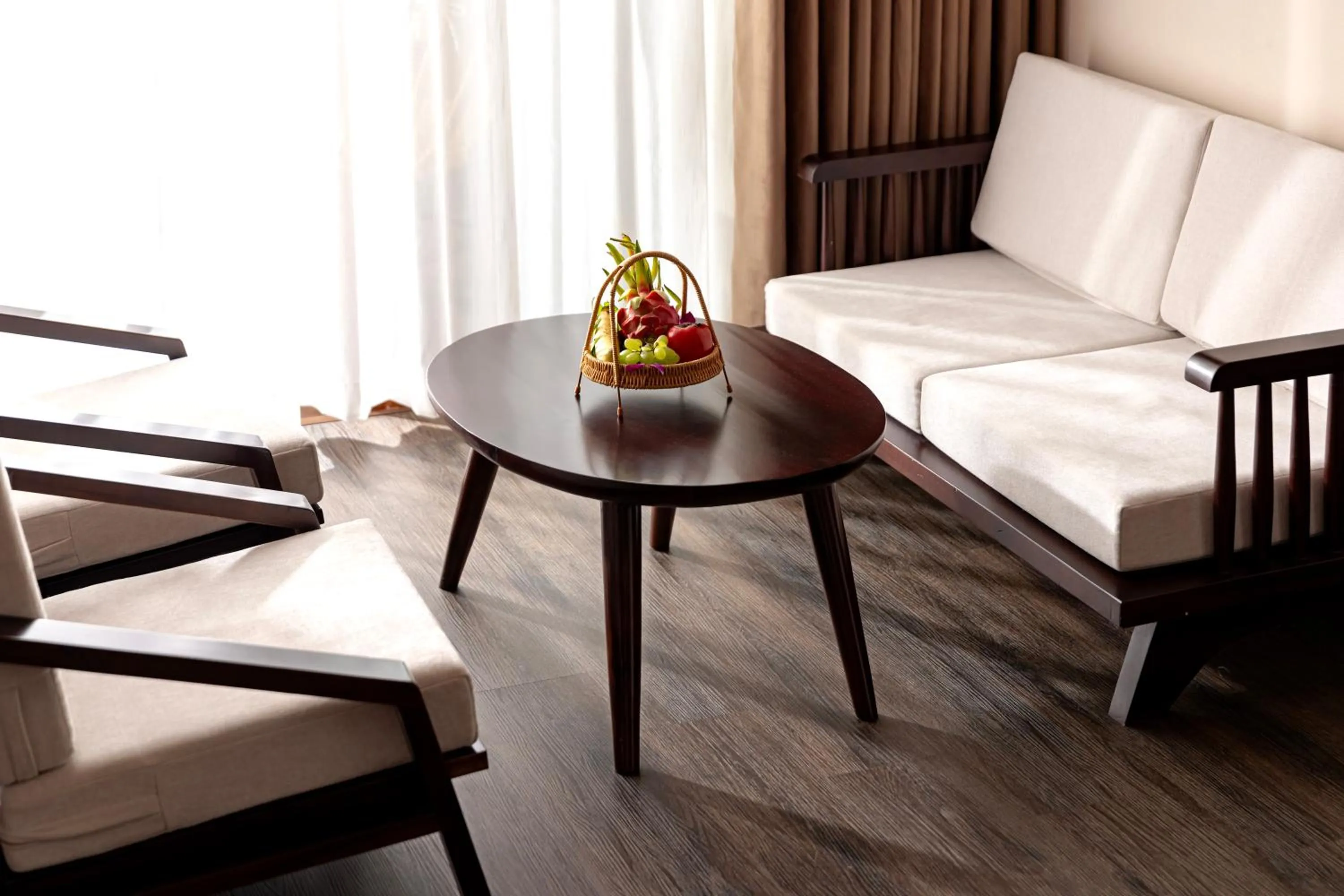 Living room, Bed in Athena Premier Resort Ninh Bình