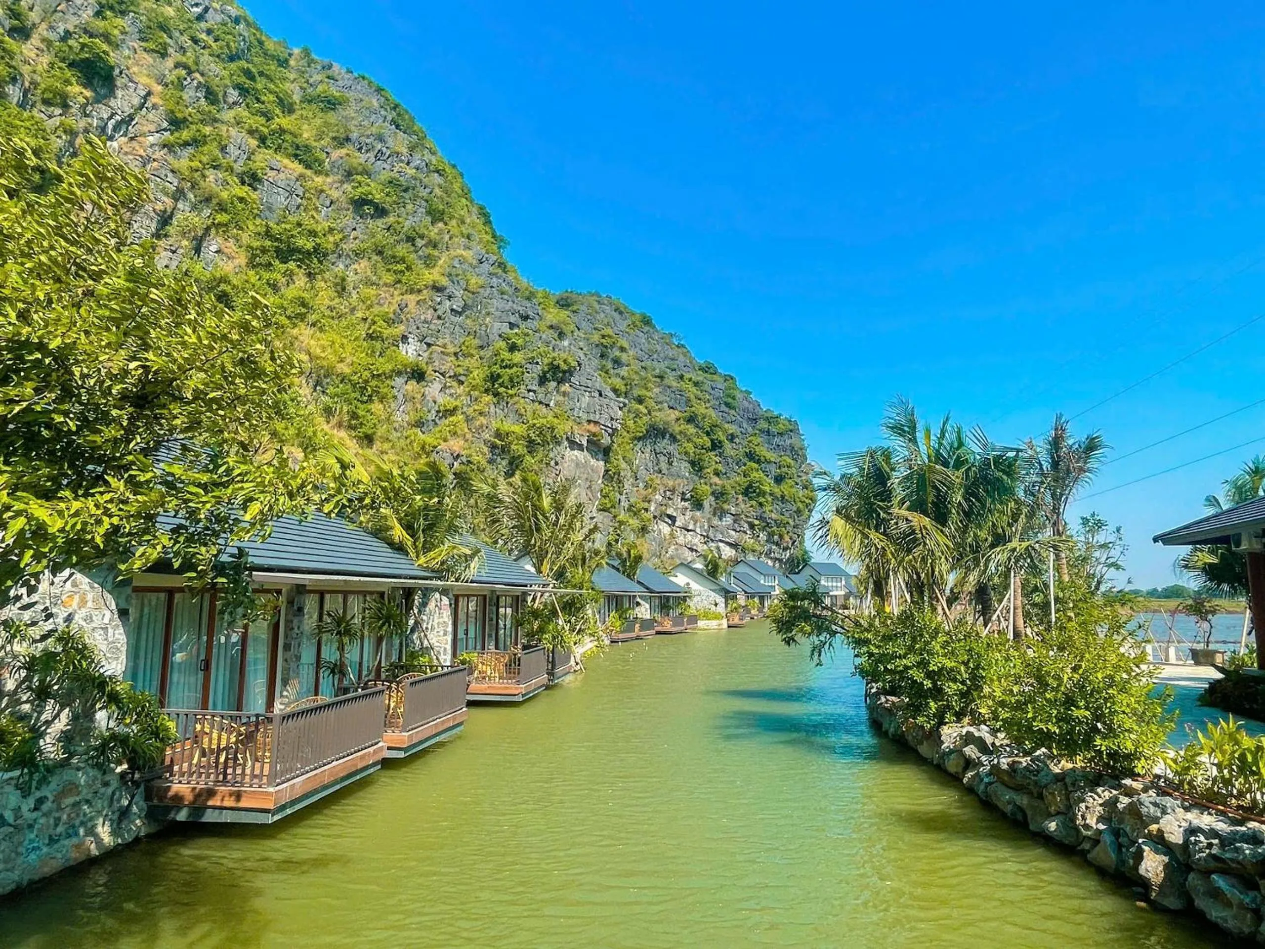 River view in Athena Premier Resort Ninh Bình