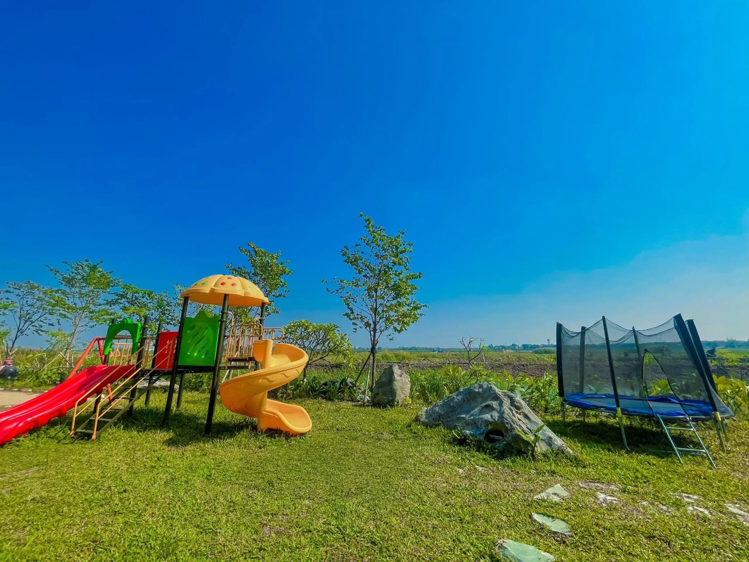 Children play ground in Athena Premier Resort Ninh Bình