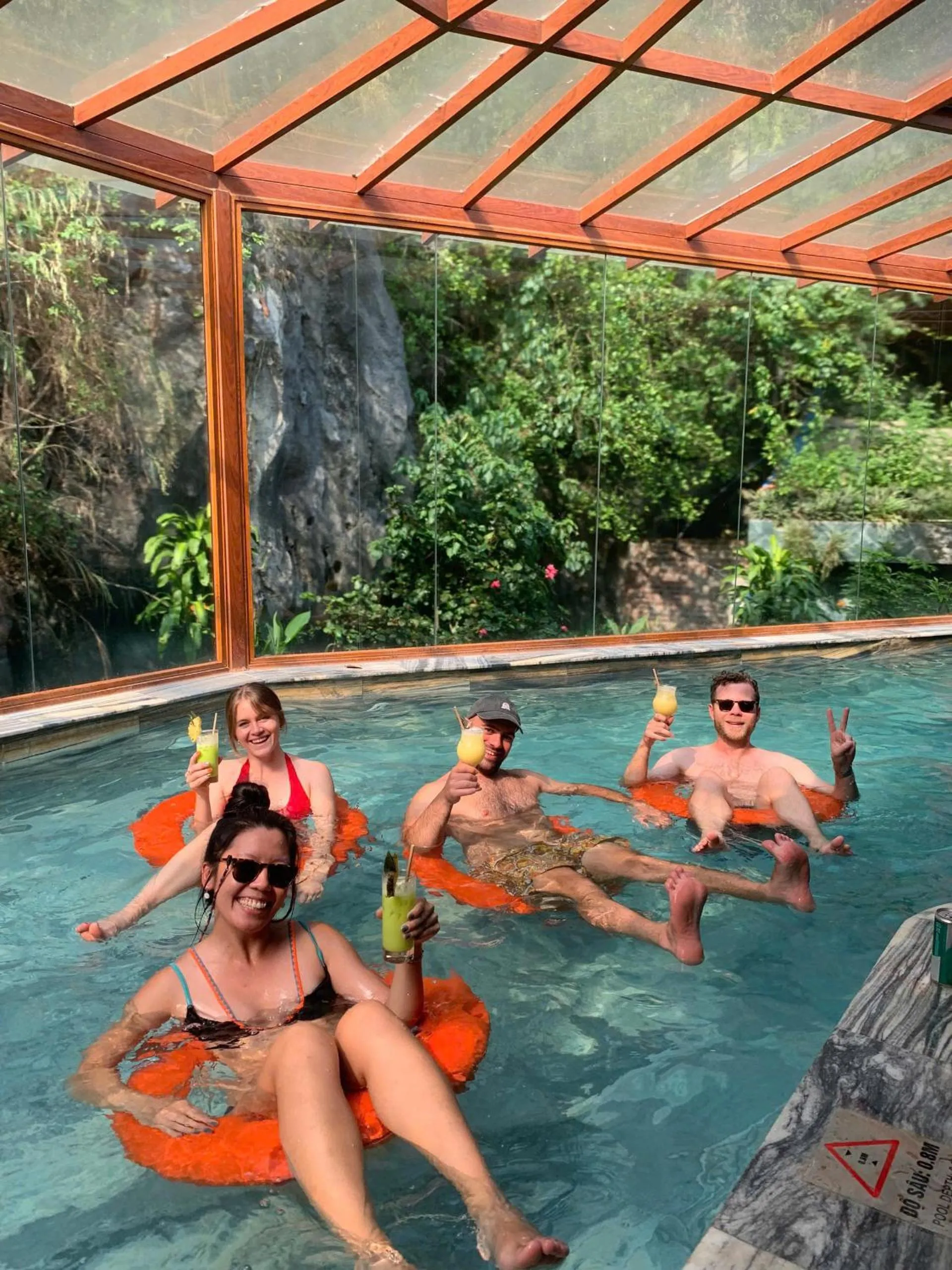 Swimming pool in Athena Premier Resort Ninh Bình