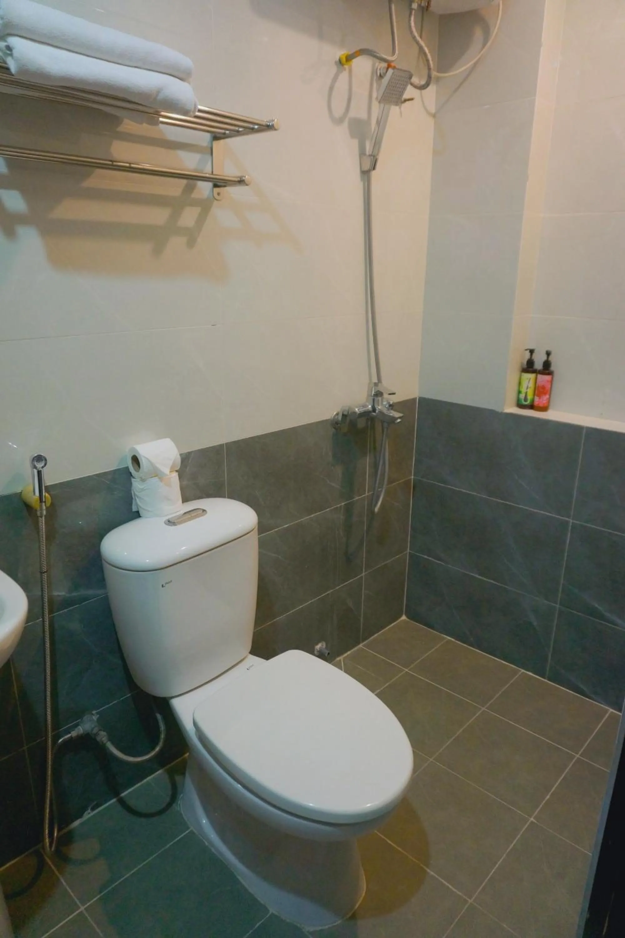 Toilet in Rising Dragon Hotel
