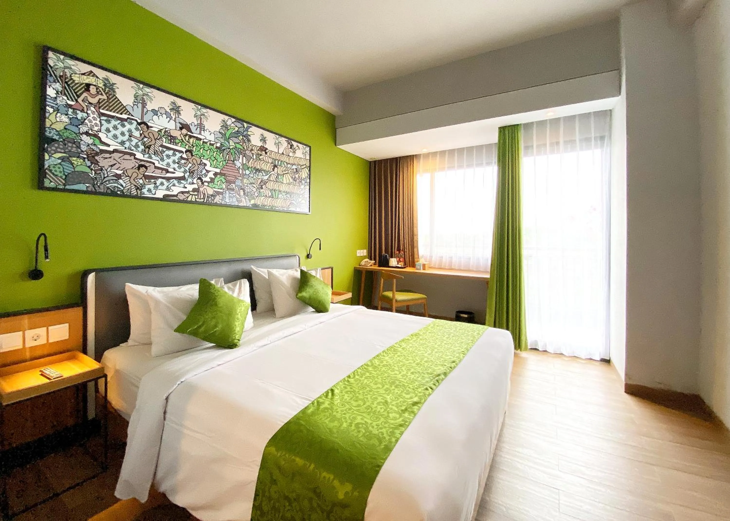 Bedroom, Bed in RV Hotel Gianyar