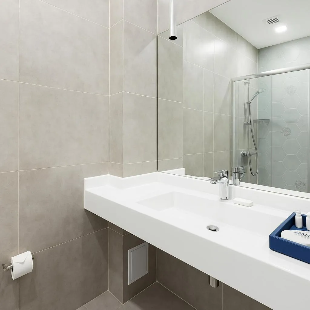 Shower in Tauke Khan Plaza