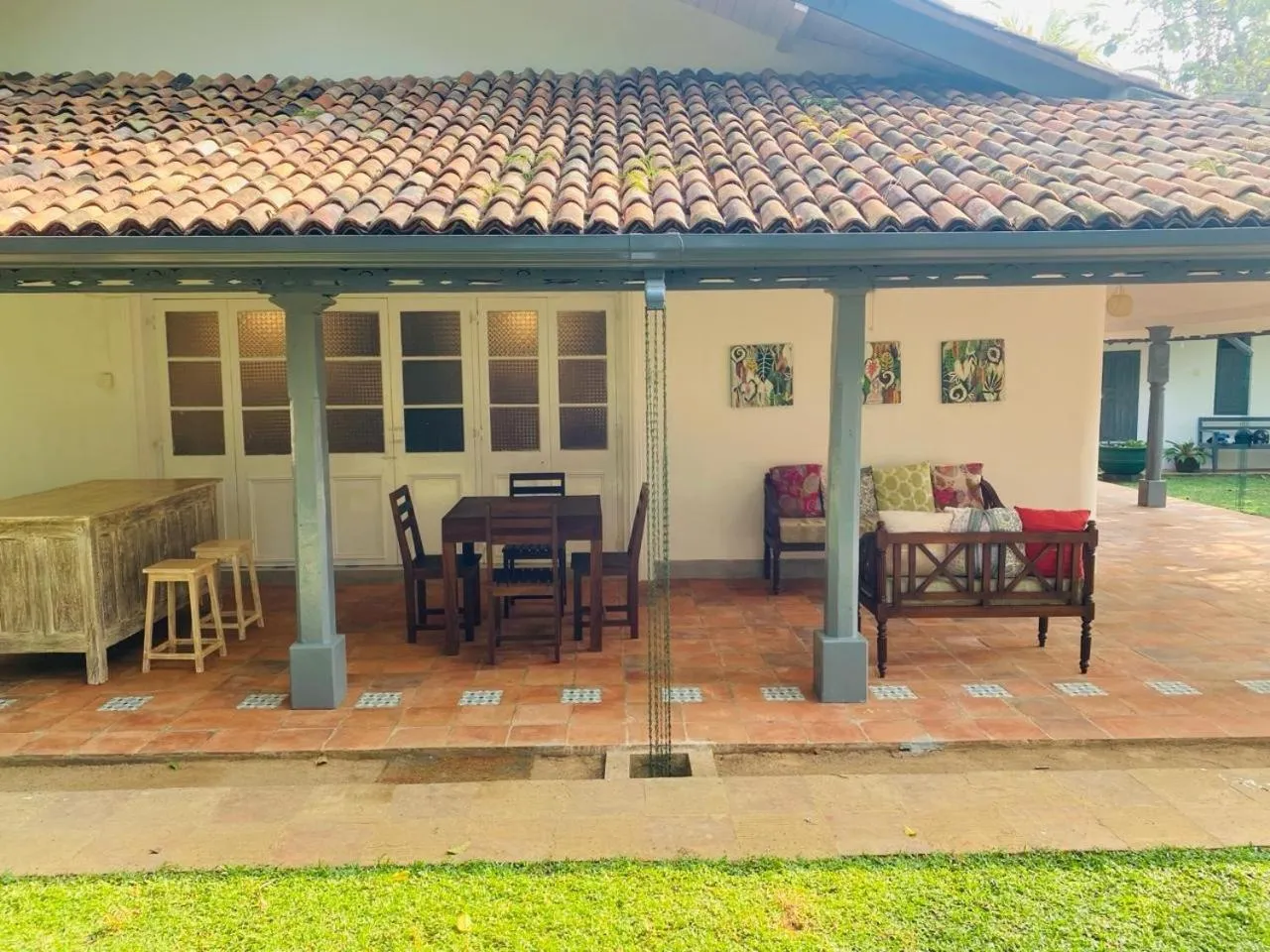 Garden in Esperanza Beach Mawella