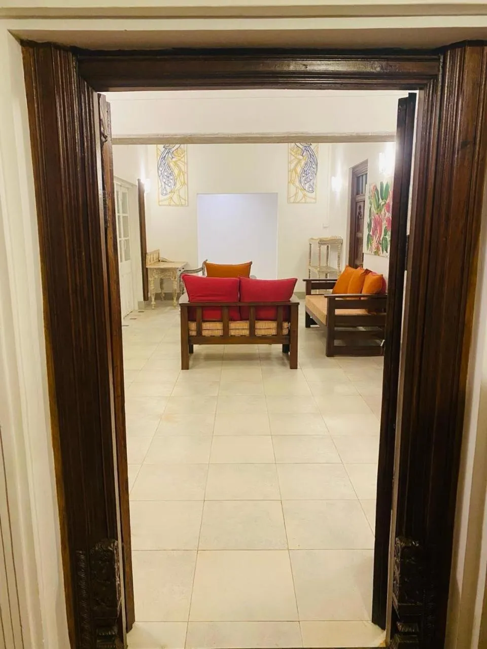 Living room in Esperanza Beach Mawella