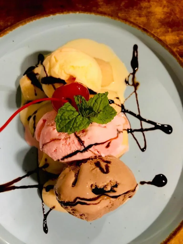 Food in Esperanza Beach Mawella