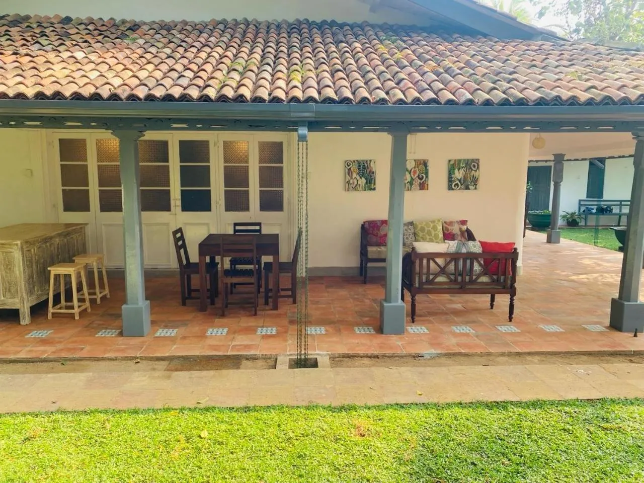 Garden in Esperanza Beach Mawella