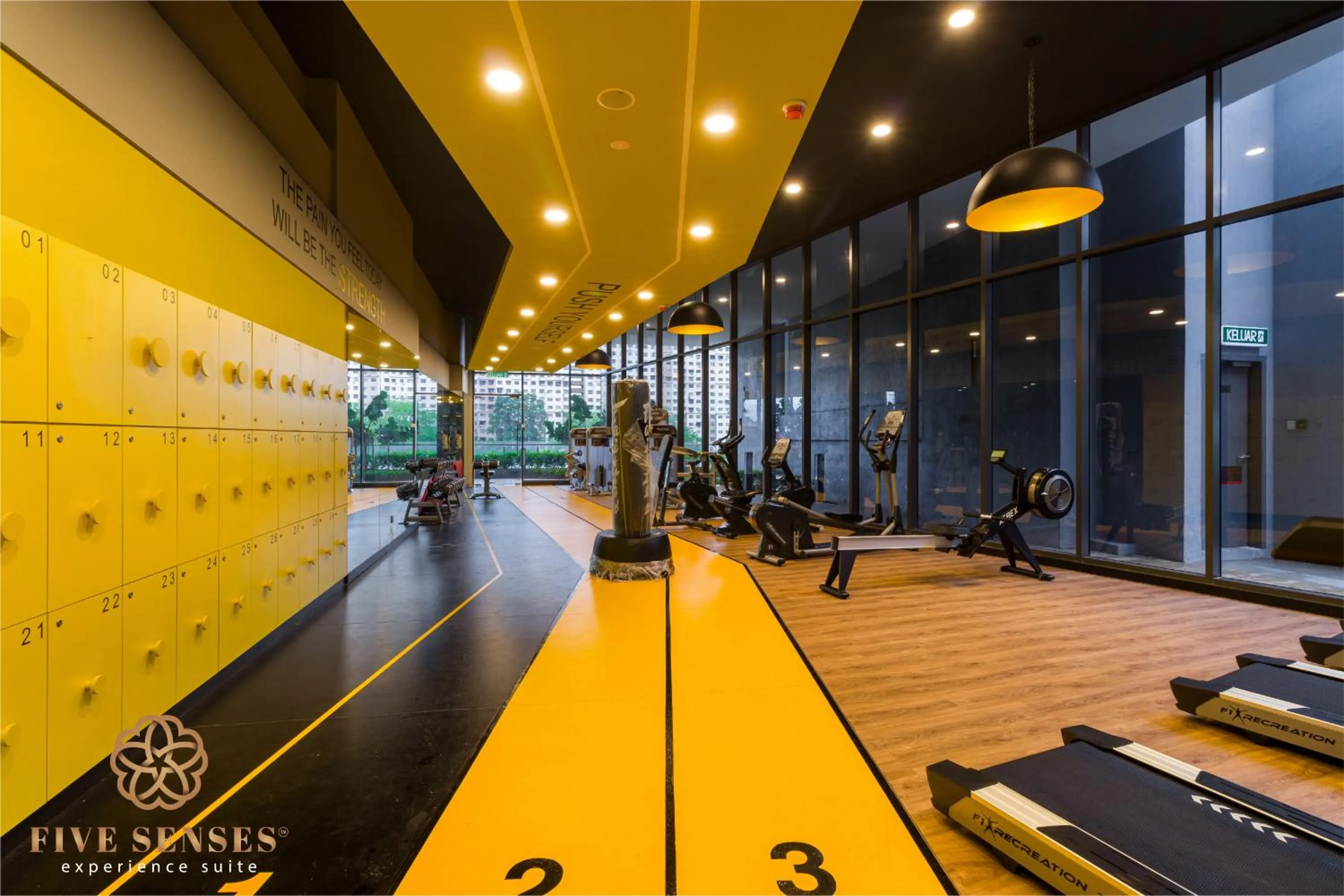 Fitness centre/facilities in Neu Suites Residence Kuala Lumpur, Roam