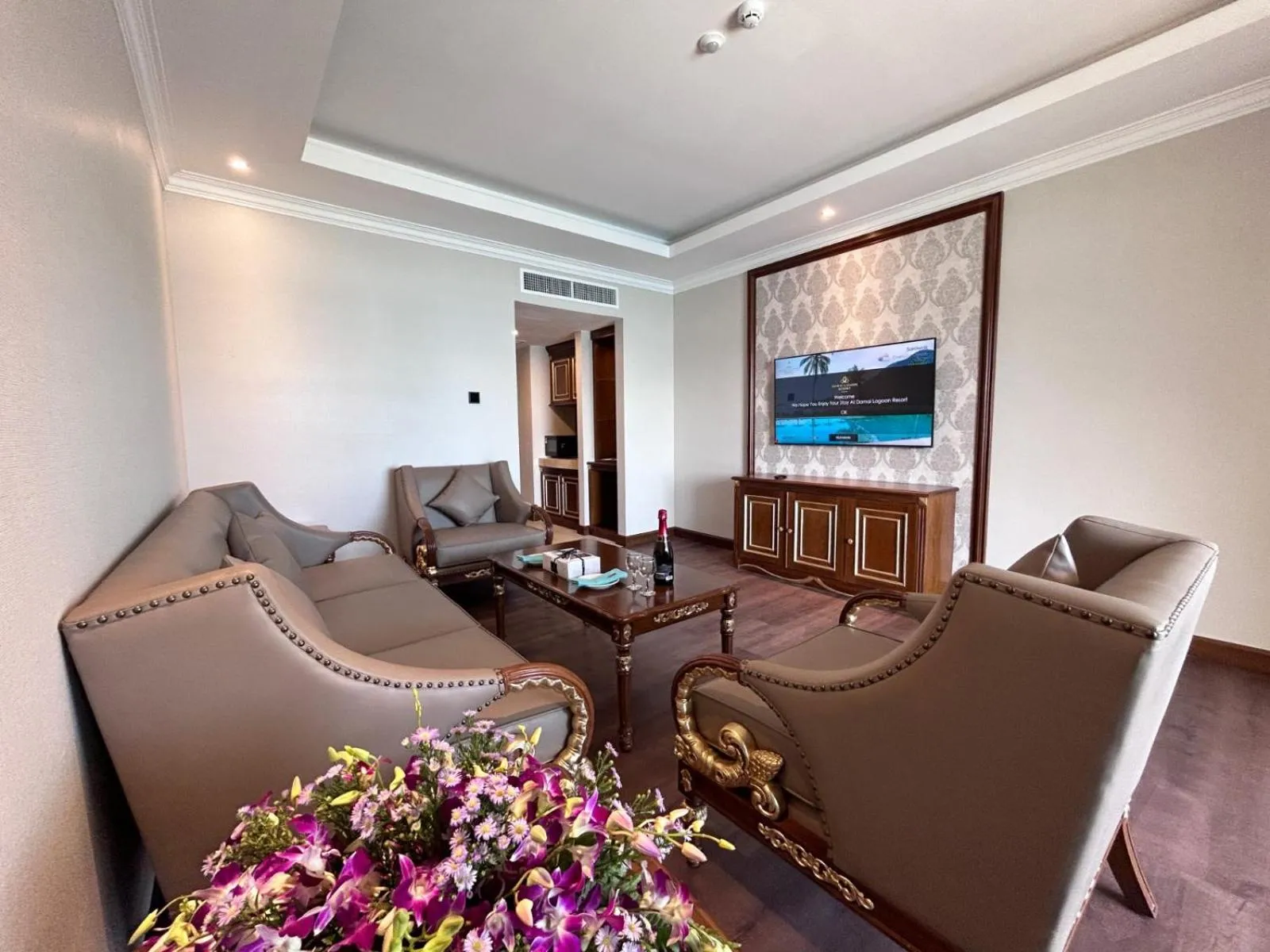 Living room in Damai Lagoon Resort