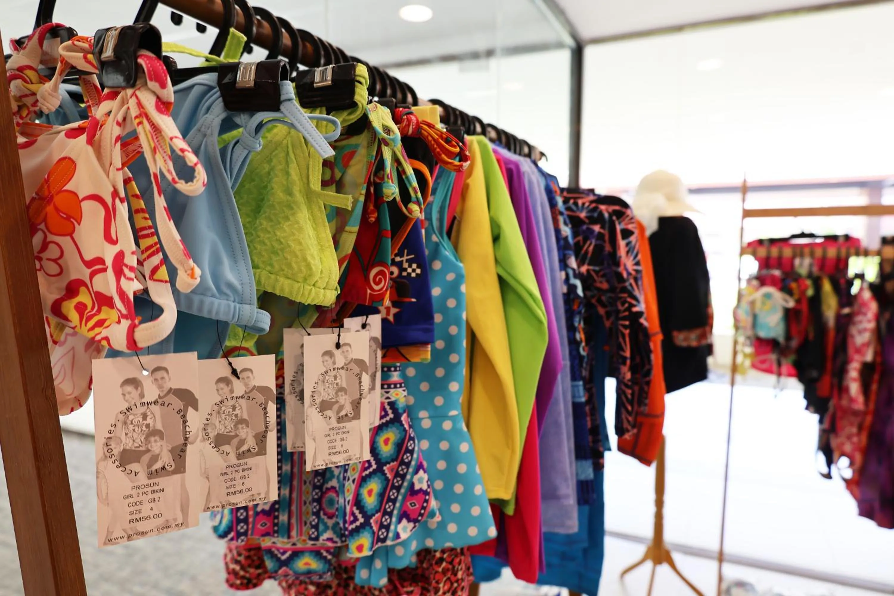 On-site shops in Damai Lagoon Resort