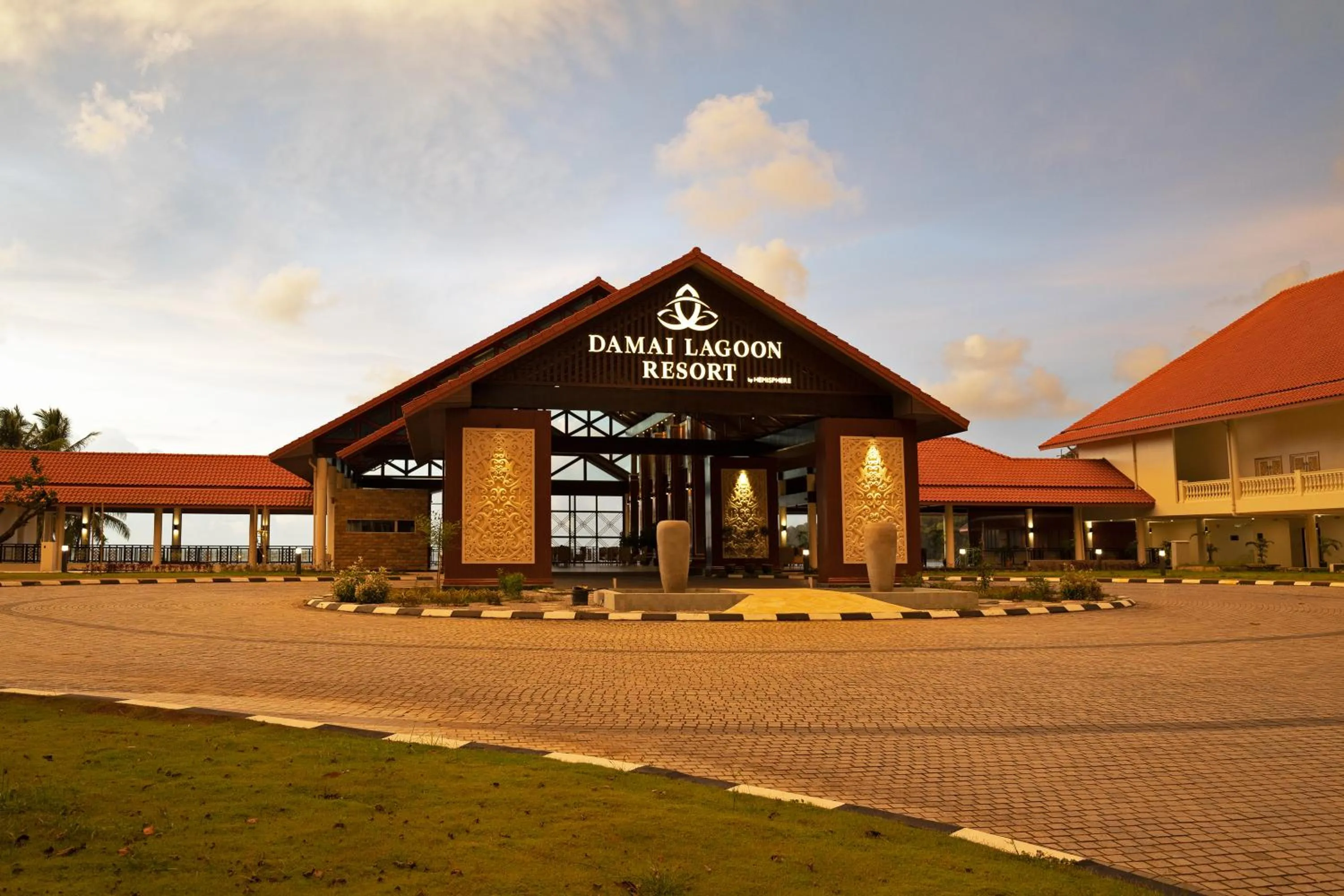 Property building in Damai Lagoon Resort