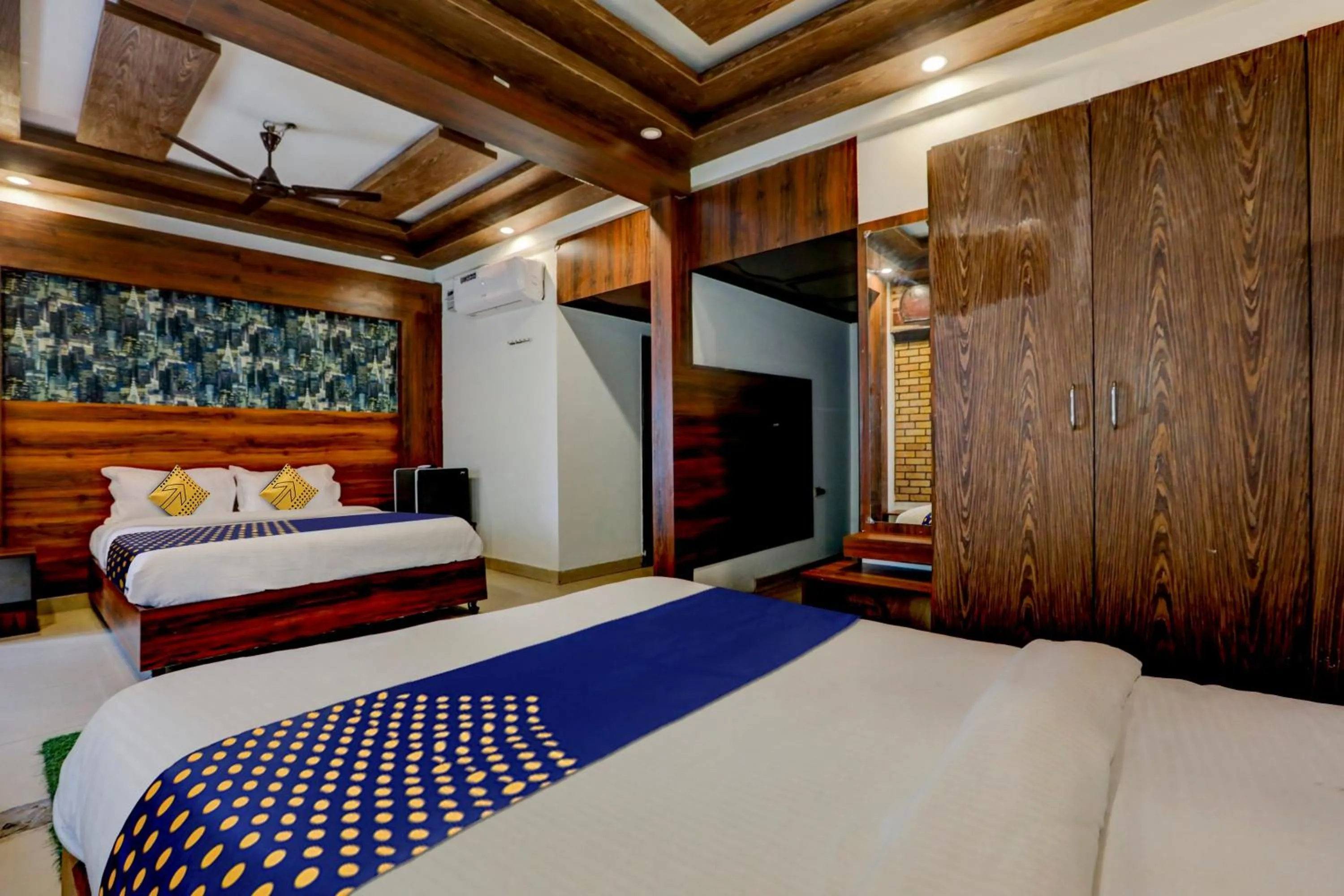 Bedroom in Hotel O Rajdhani Group Of Hotels