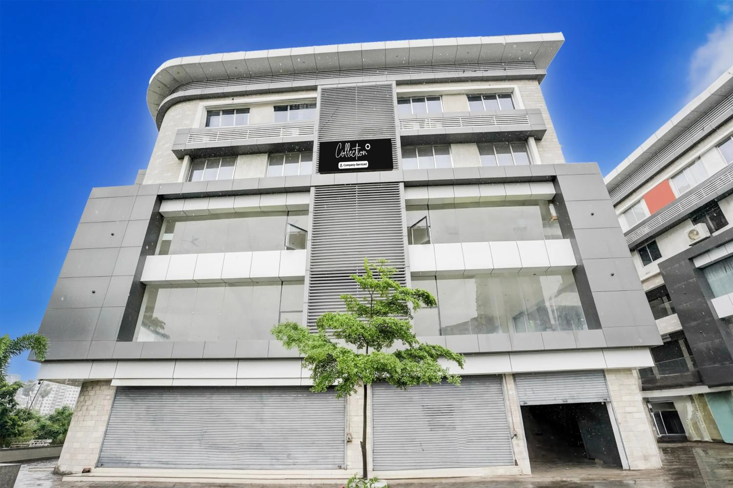 Facade/entrance in Collection O Adajan Formerly Hotel Sky Palace