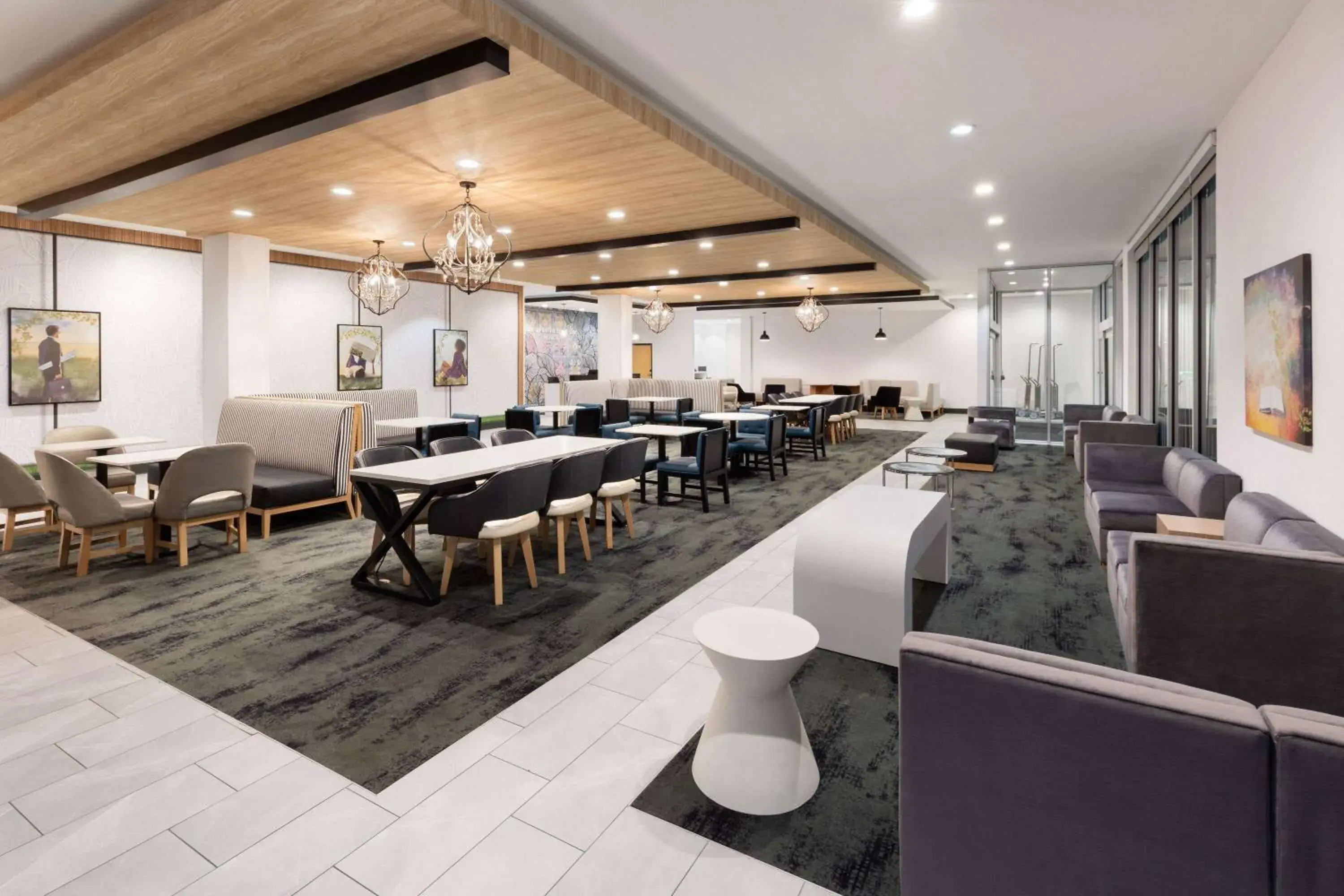 Lobby or reception in La Quinta Inn & Suites by Wyndham Austin Parmer Tech Ridge Lobby or reception in La Quinta Inn & Suites by Wyndham Austin Parmer Tech Ridge