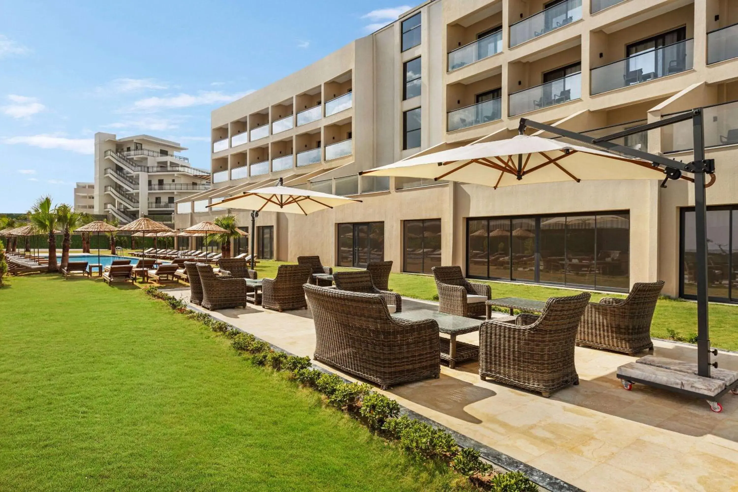 Swimming pool in Ramada by Wyndham Cesme Swimming pool in Ramada by Wyndham Cesme