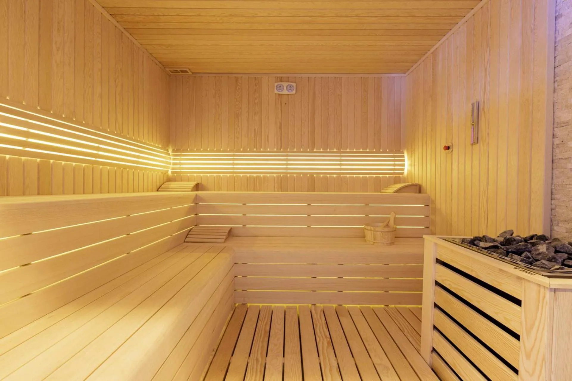 Sauna in Ramada Encore by Wyndham Istanbul Sisli