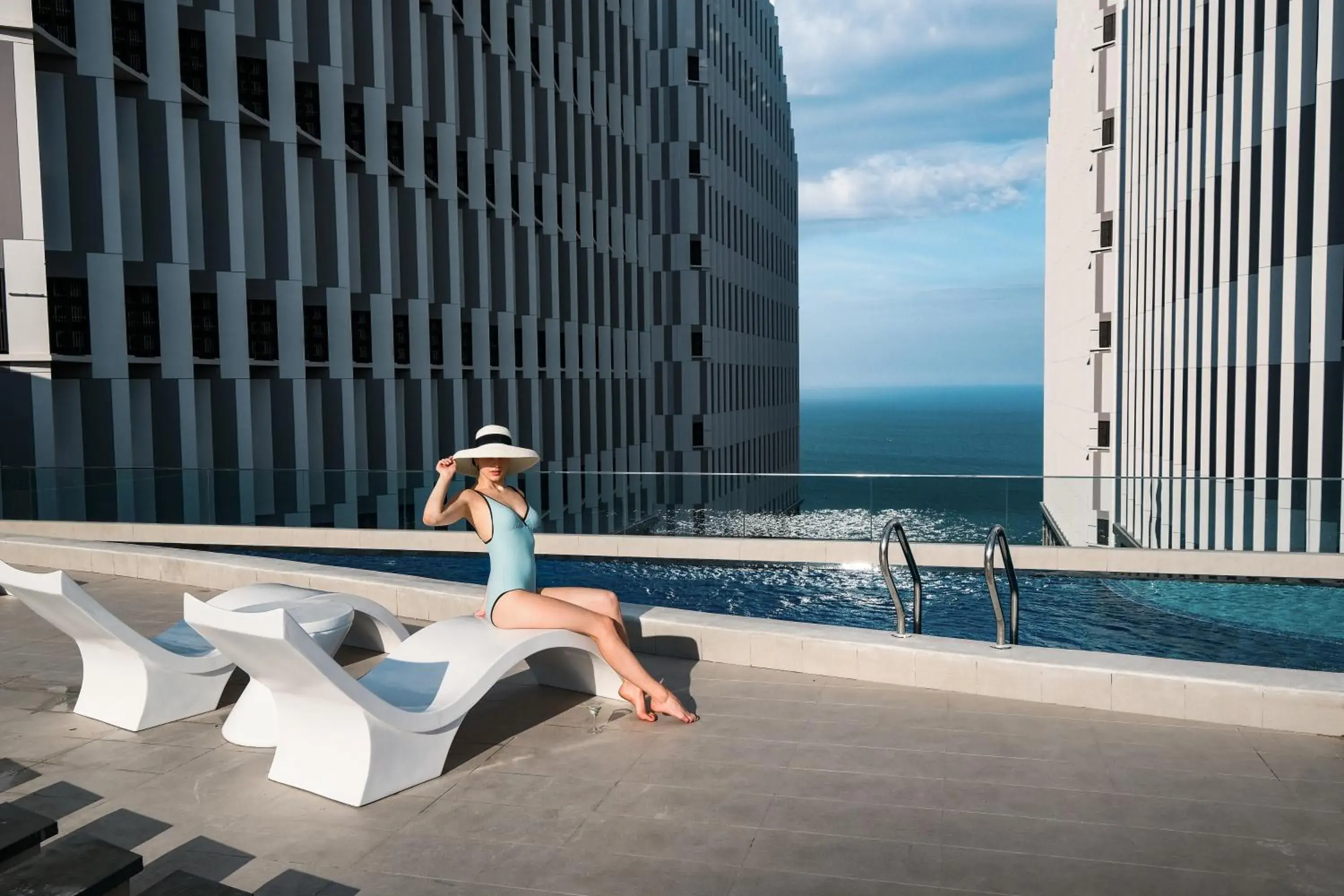 Swimming pool in M Continental by Mandala Mui Ne Swimming pool in M Continental by Mandala Mui Ne