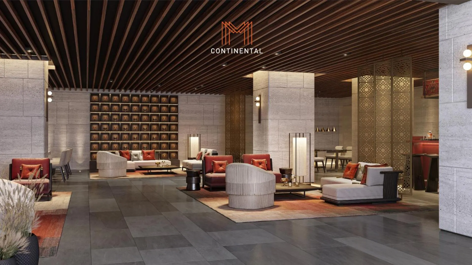 Seating area in M Continental by Mandala Mui Ne