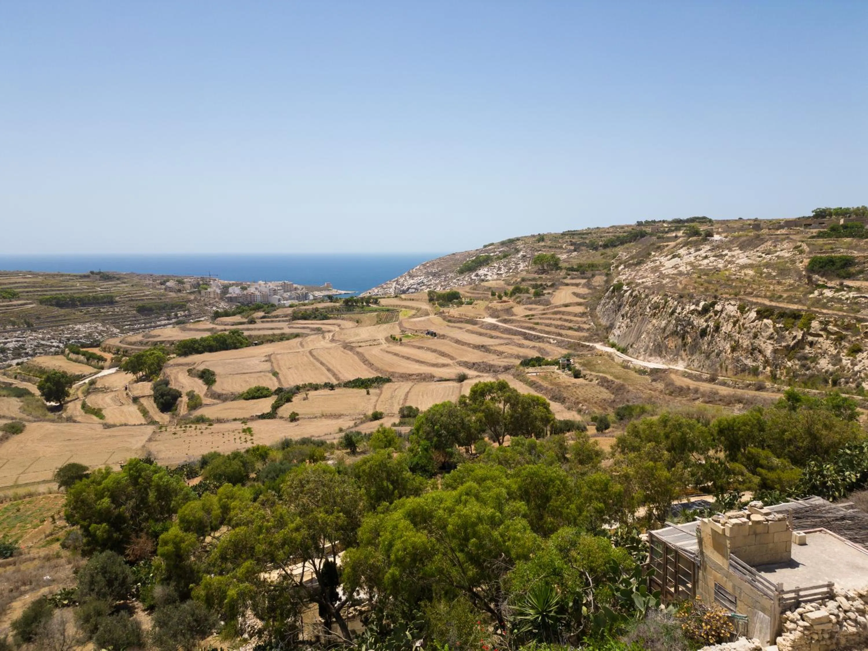 Sea view in Tuta Agrotourism