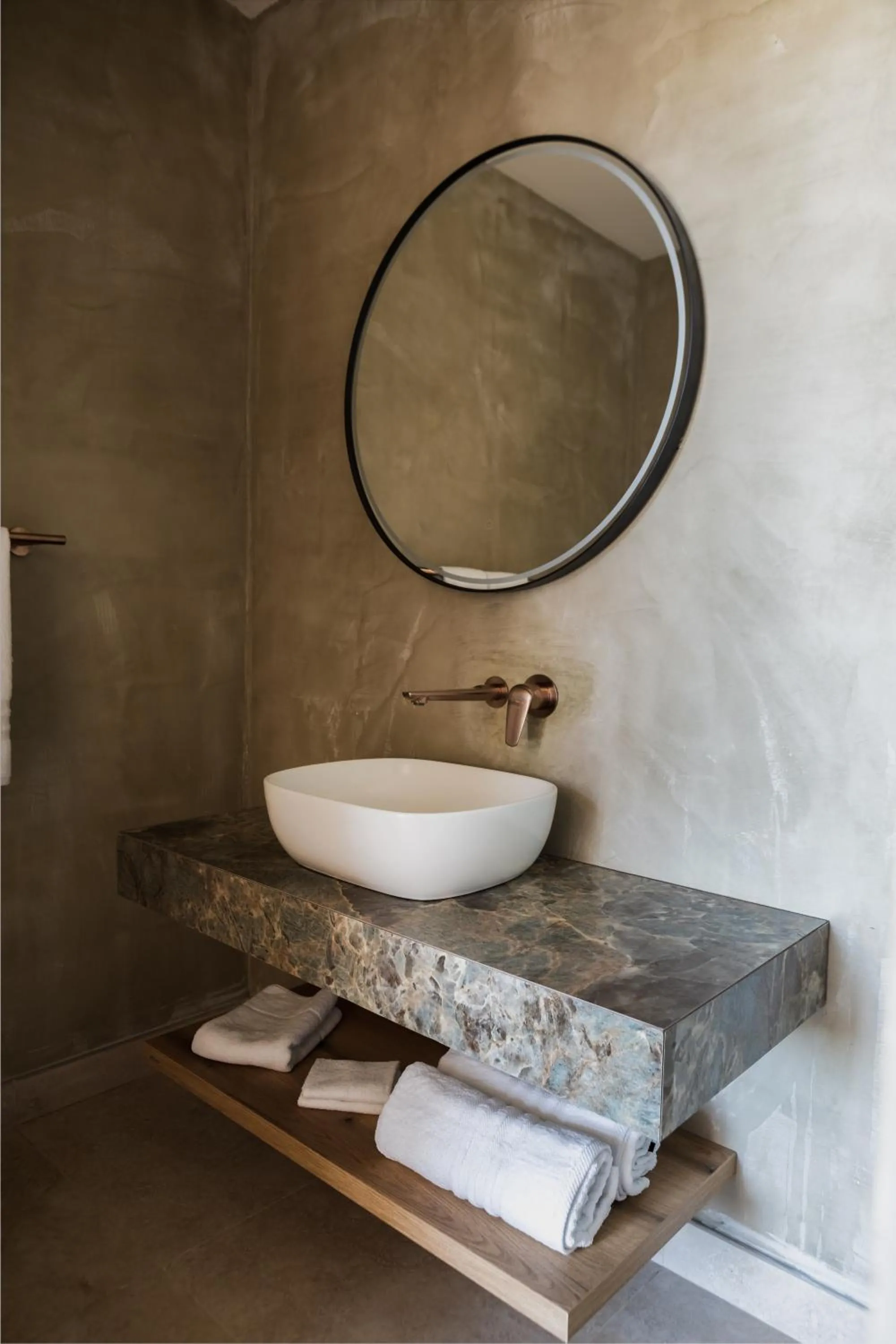 Bathroom in Tuta Agrotourism