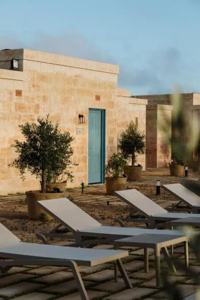 sunbed in Tuta Agrotourism